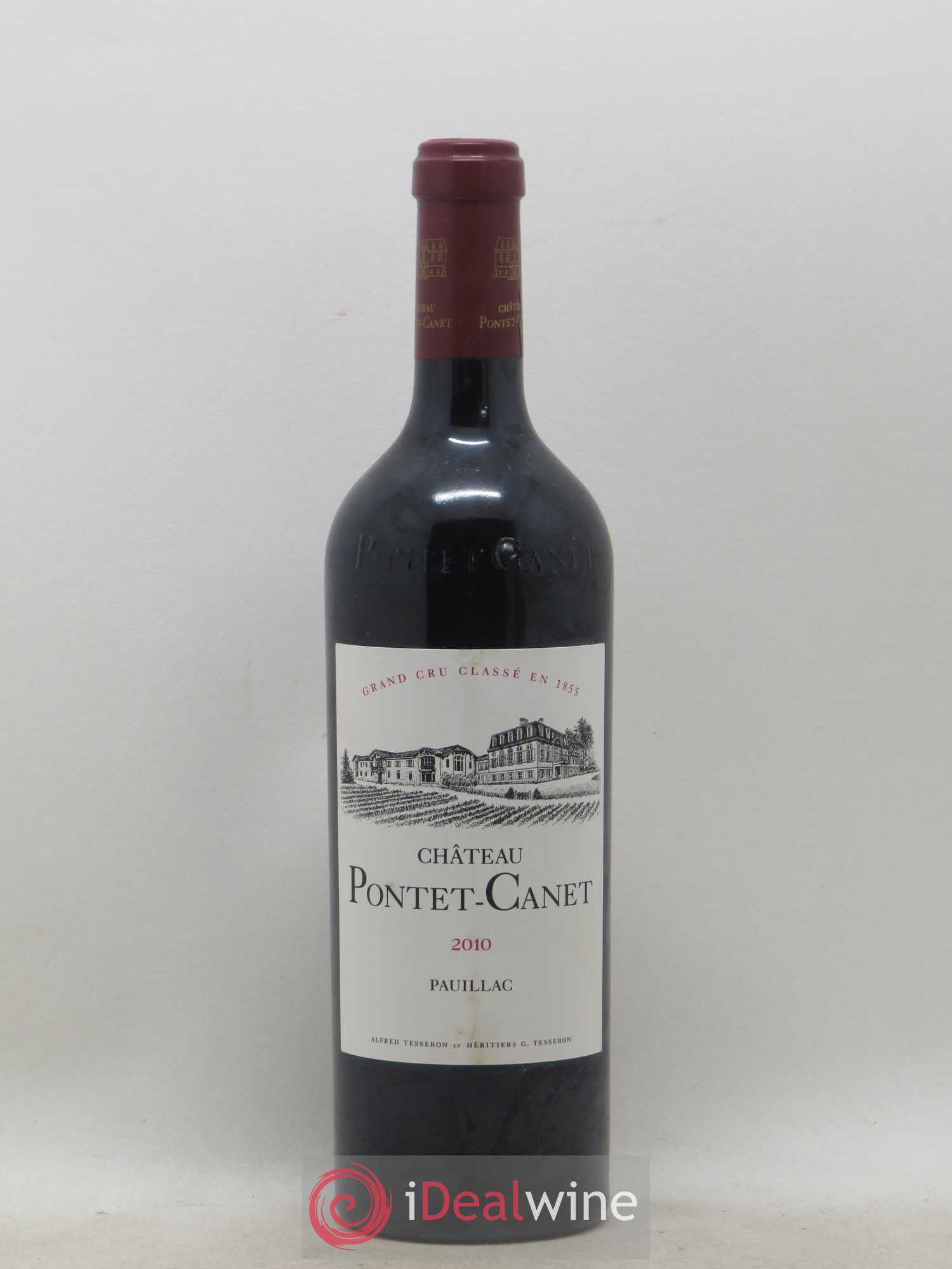 Château Pontet Canet 5ème Grand Cru Classé 2010 - Lot de 1 bouteille - 0
