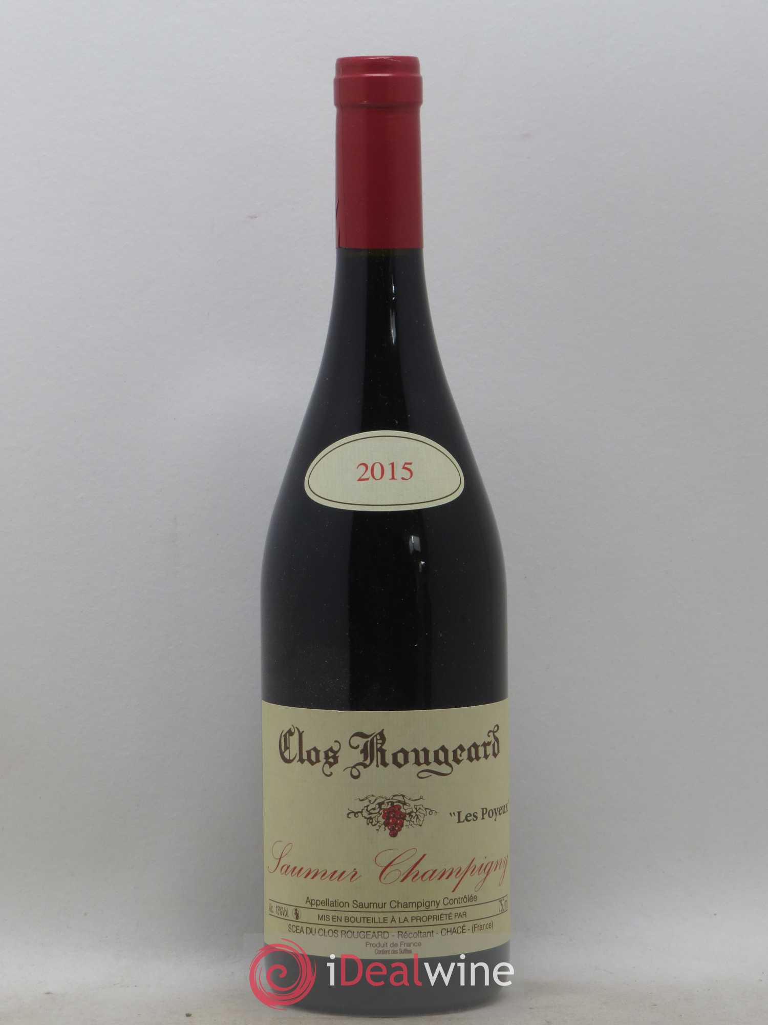 Saumur-Champigny Les Poyeux Clos Rougeard 2015 - Lot de 1 bouteille - 0