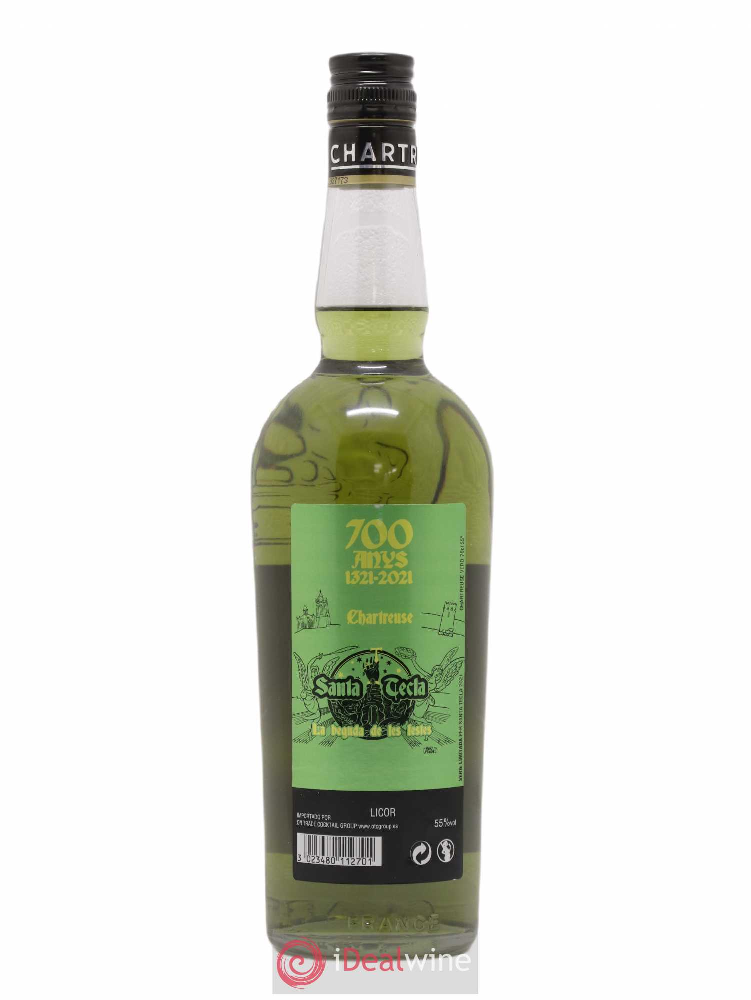 Chartreuse Of. Verte Santa Tecla 2020 On Trade Cocktail Group Serie Limitada 2021 - Lot of 1 bottle - 1