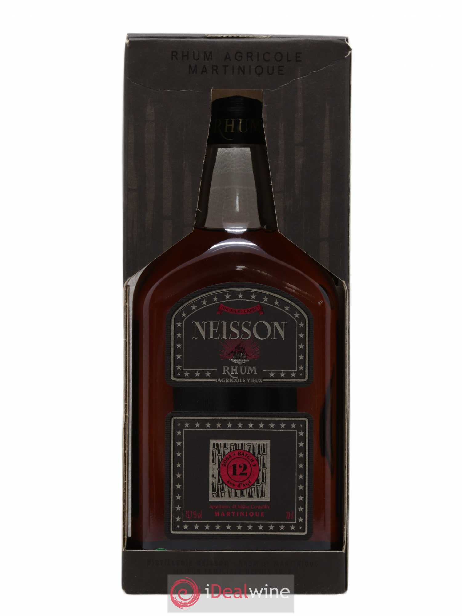 Rhum Neisson 12 ans 2004-2016 51.2° 2004 - Lotto di 1 bottiglia - 2