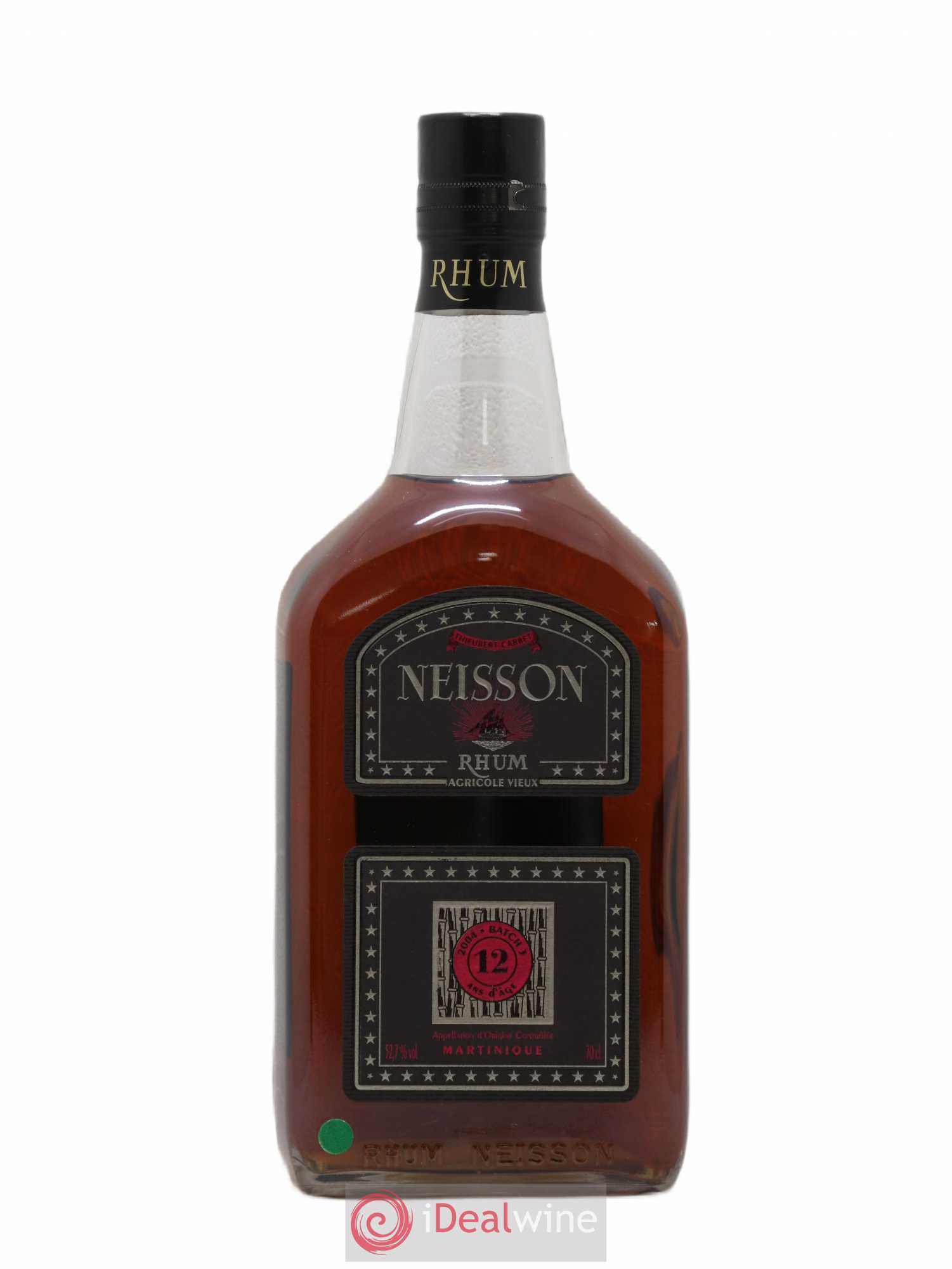 Rhum Neisson 12 ans 2004-2016 51.2° 2004 - Lotto di 1 bottiglia - 0