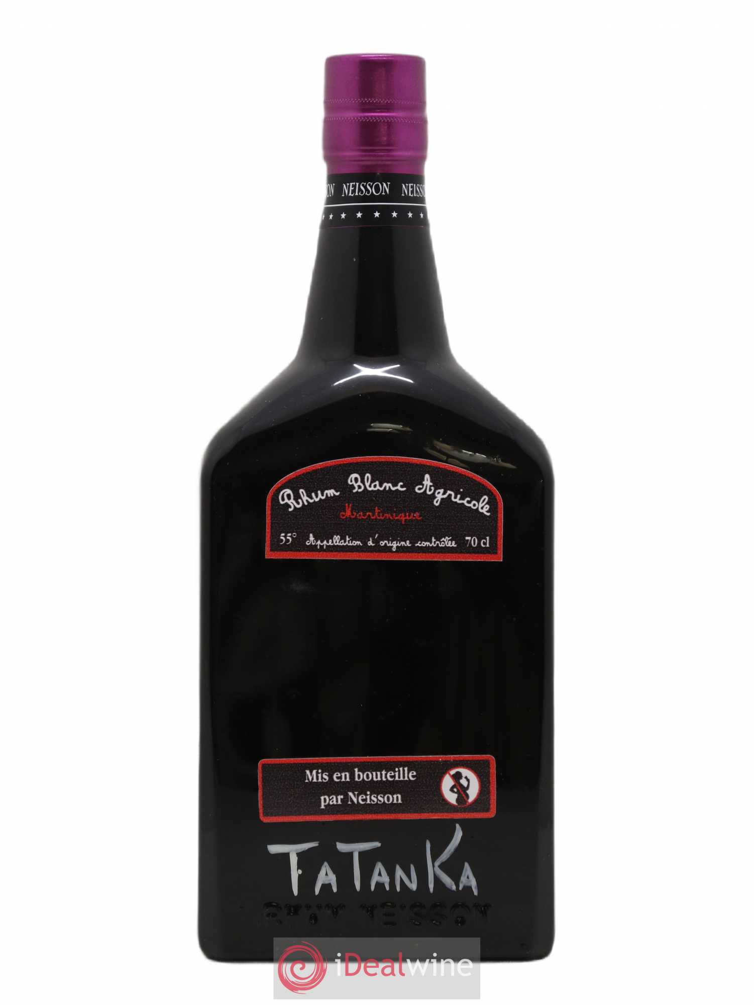 Rhum Rhum Blanc Agricole Neisson Cuvée spéciale Tatanka la blanchisseuse 55° - Lot de 1 bouteille - 1