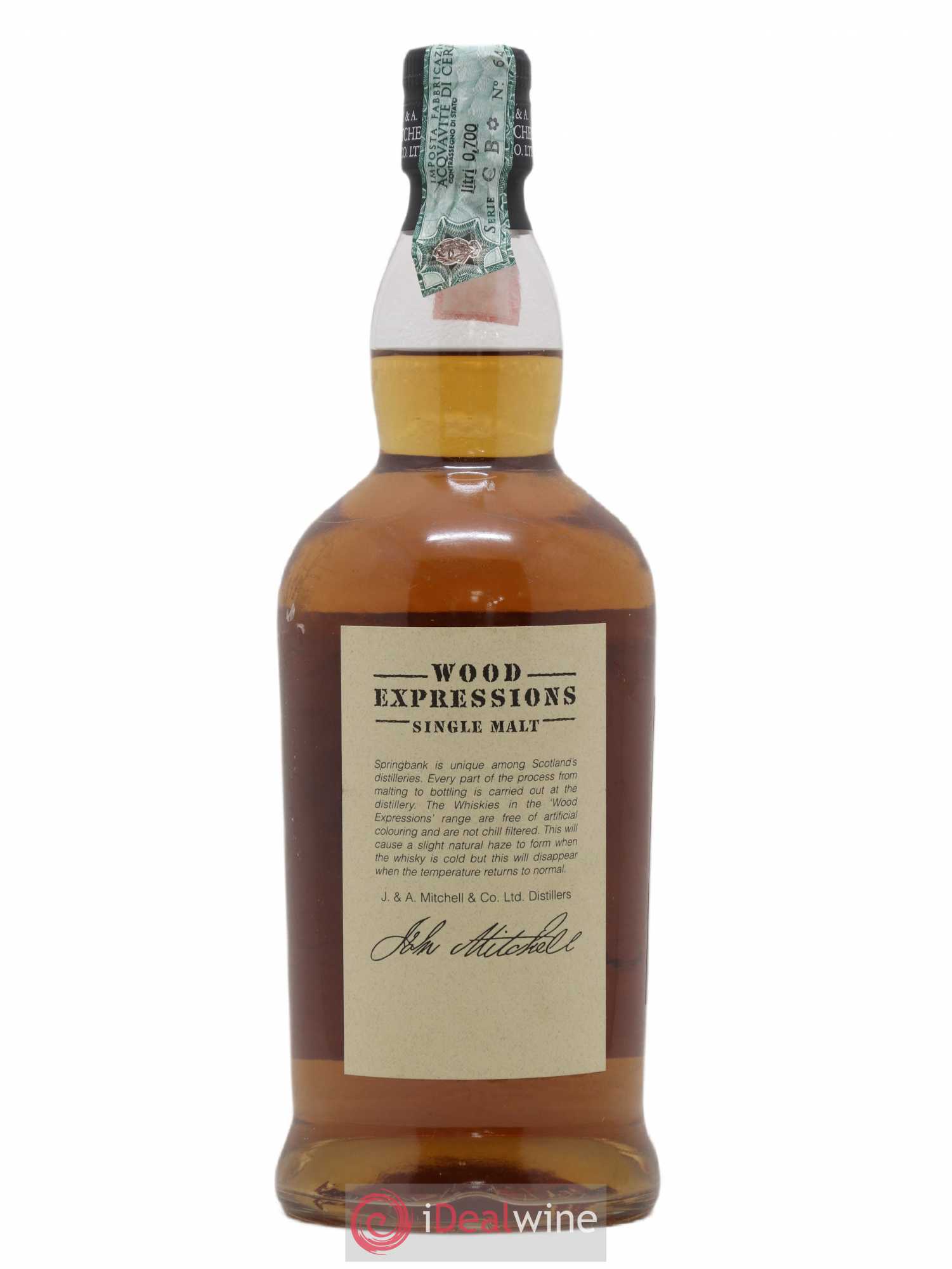 Whisky Springbank Single Malt Port Wood 14 ans Mitchell 52,8° Bottled in 2004 1989 - Posten von 1 Flasche - 1