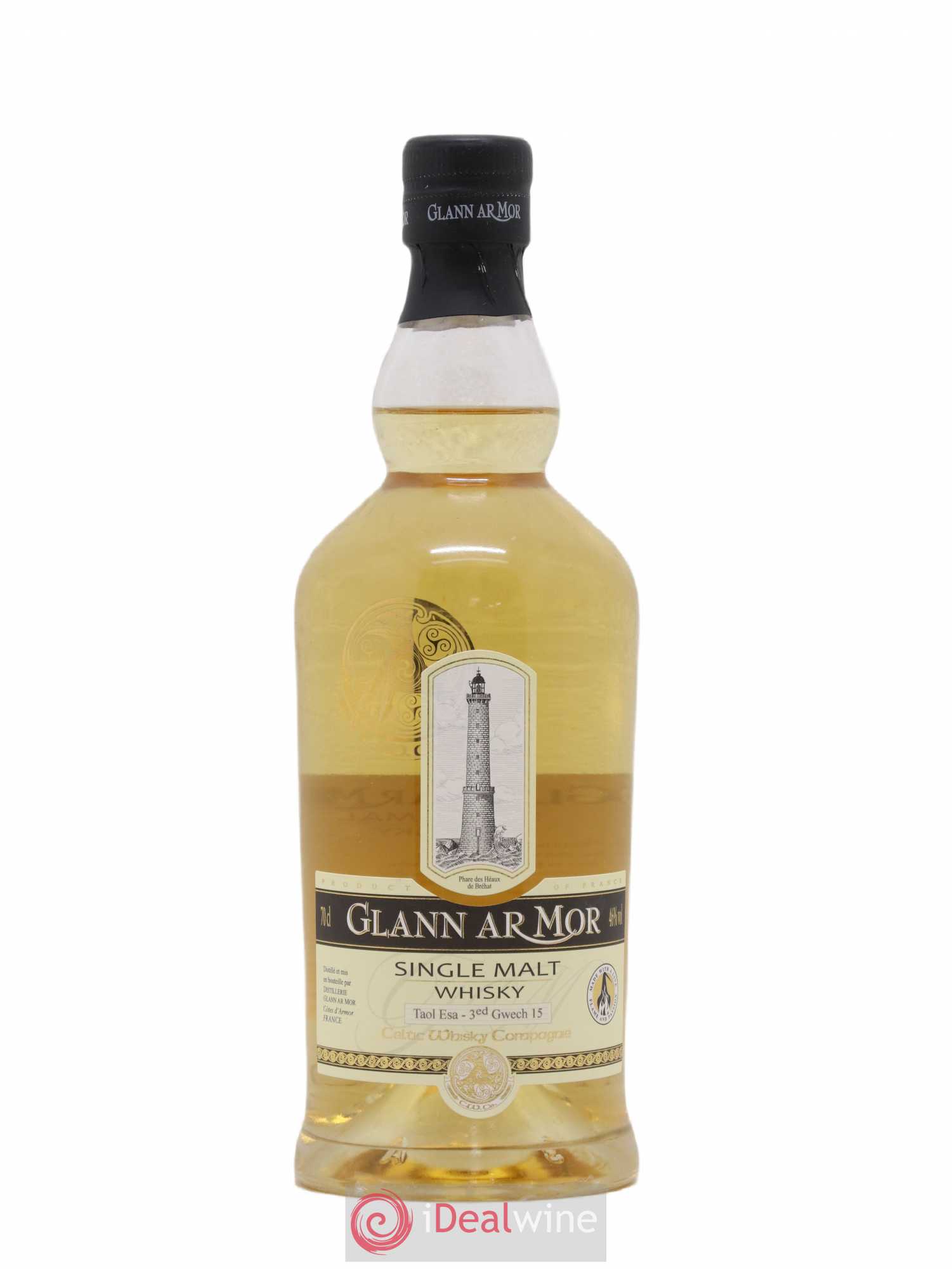 Whisky Glann Armor Taol Esa 3 ed Gwech 46 % 2015 - Posten von 1 Flasche - 0
