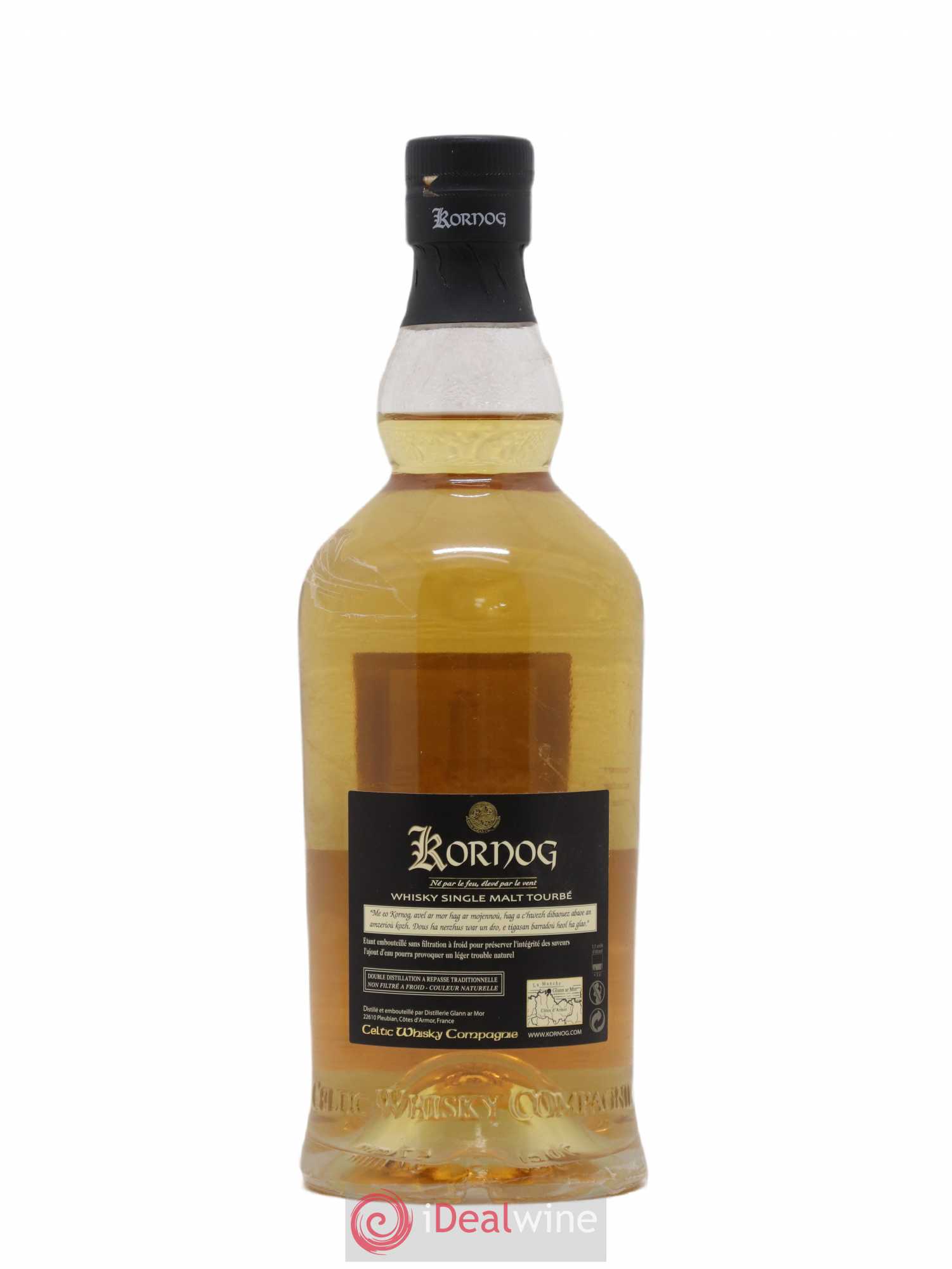 Whisky Kornog Oloroso Sherry Cask Single Malt Tourbé 46° 2013 - Posten von 1 Flasche - 1