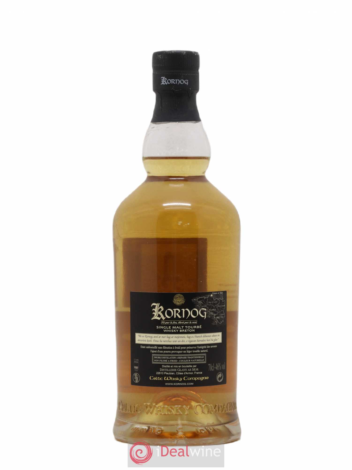 Whisky Kornog Oloroso Sherry Cask Single Malt Tourbé 46° 2015 - Posten von 1 Flasche - 1