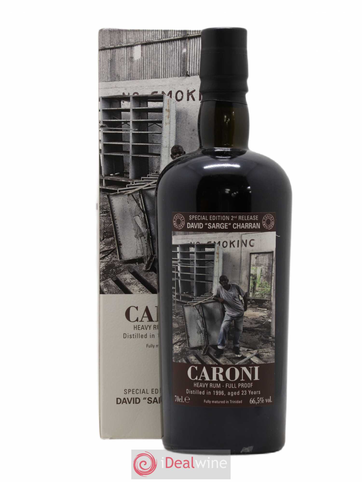 Caroni 23 years 1996 Velier Special Edition David Sarge Charran 2nd Release - One of 953 - bottled 2019 Employee Serie Full Proof - Lot de 1 bouteille - 2