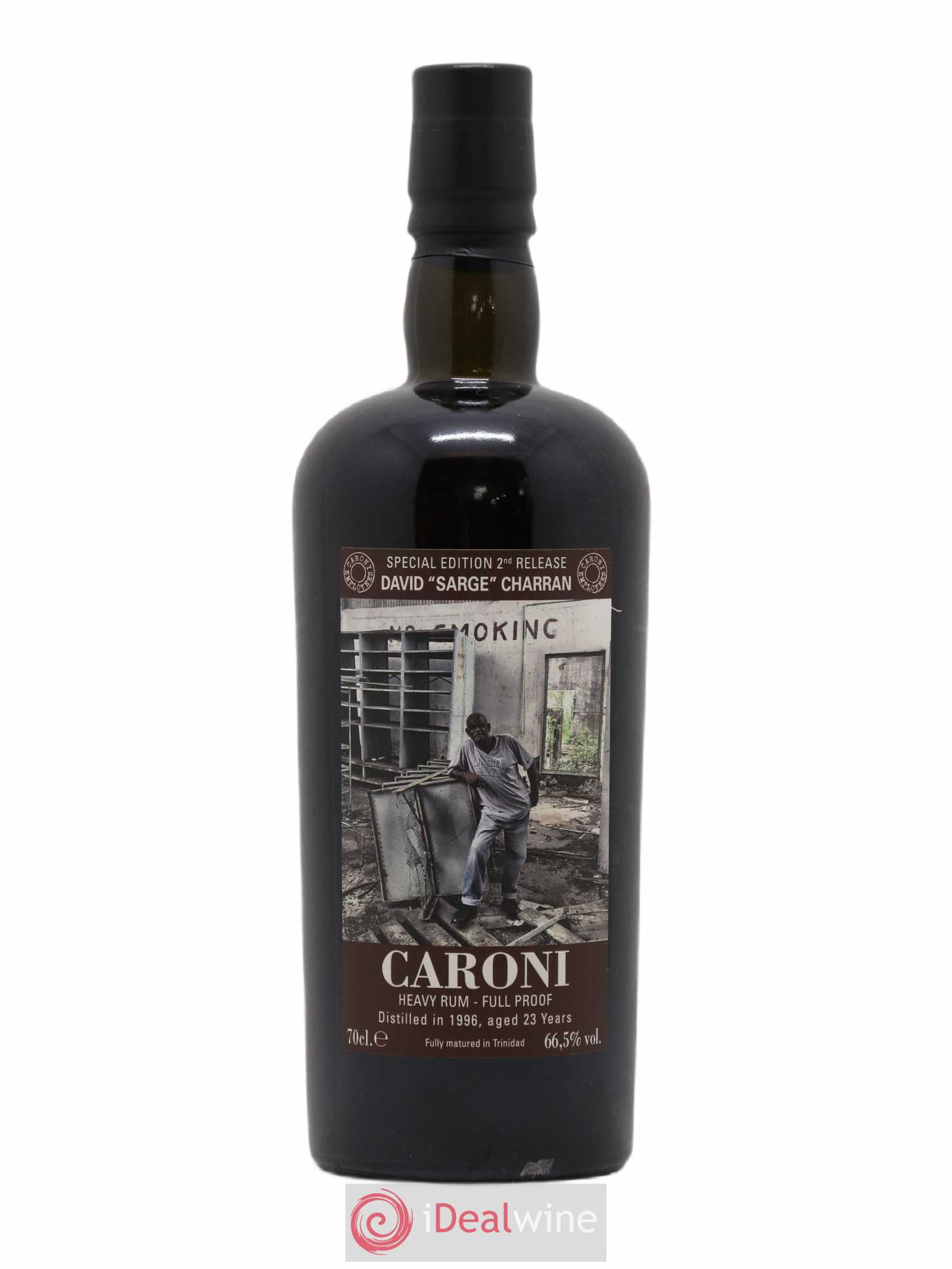 Caroni 23 years 1996 Velier Special Edition David Sarge Charran 2nd Release - One of 953 - bottled 2019 Employee Serie Full Proof - Lot de 1 bouteille - 0