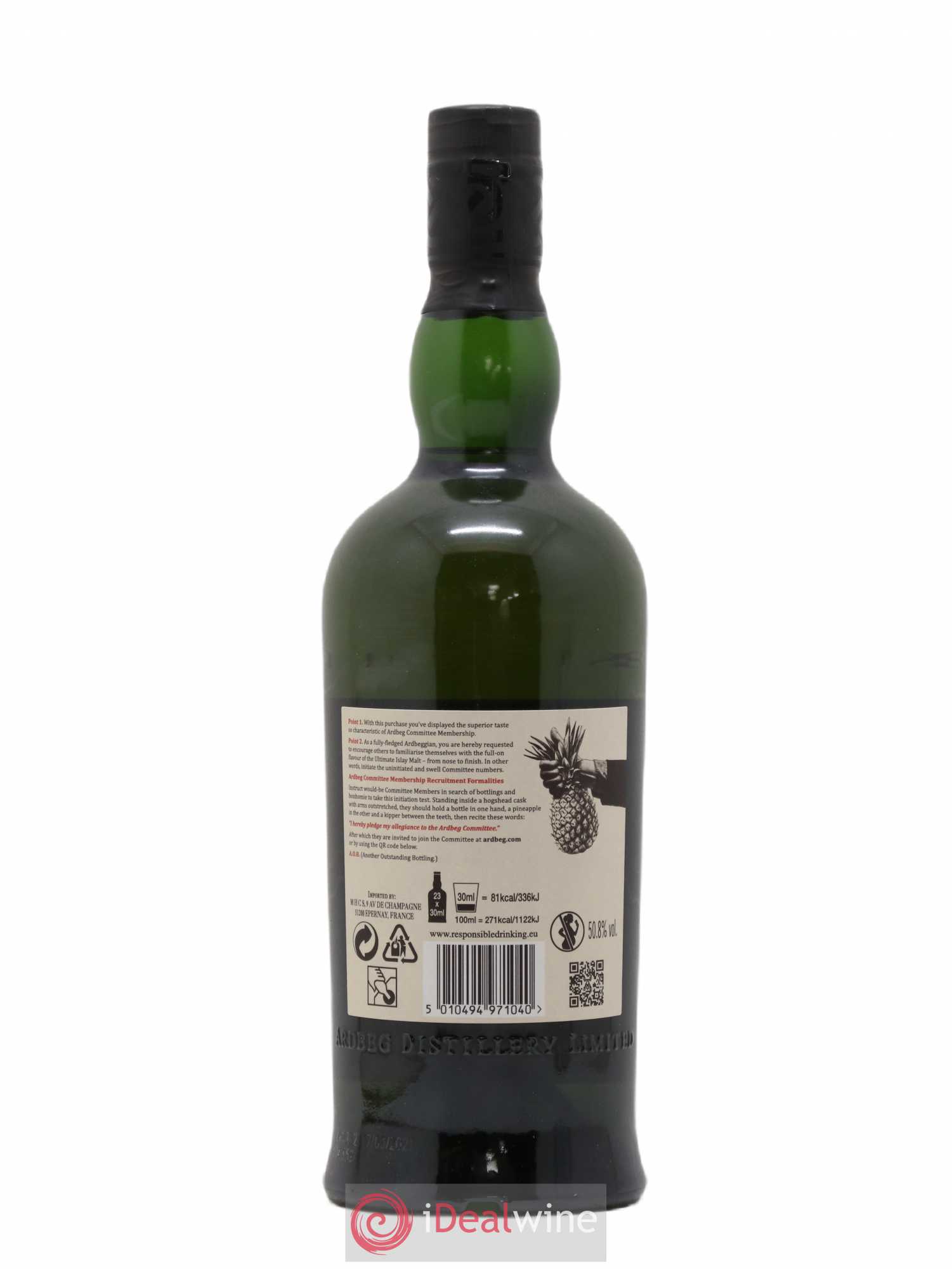 Whisky Ardbeg 8 ans For Discussion Commitee Release 50.8° - Posten von 1 Flasche - 1