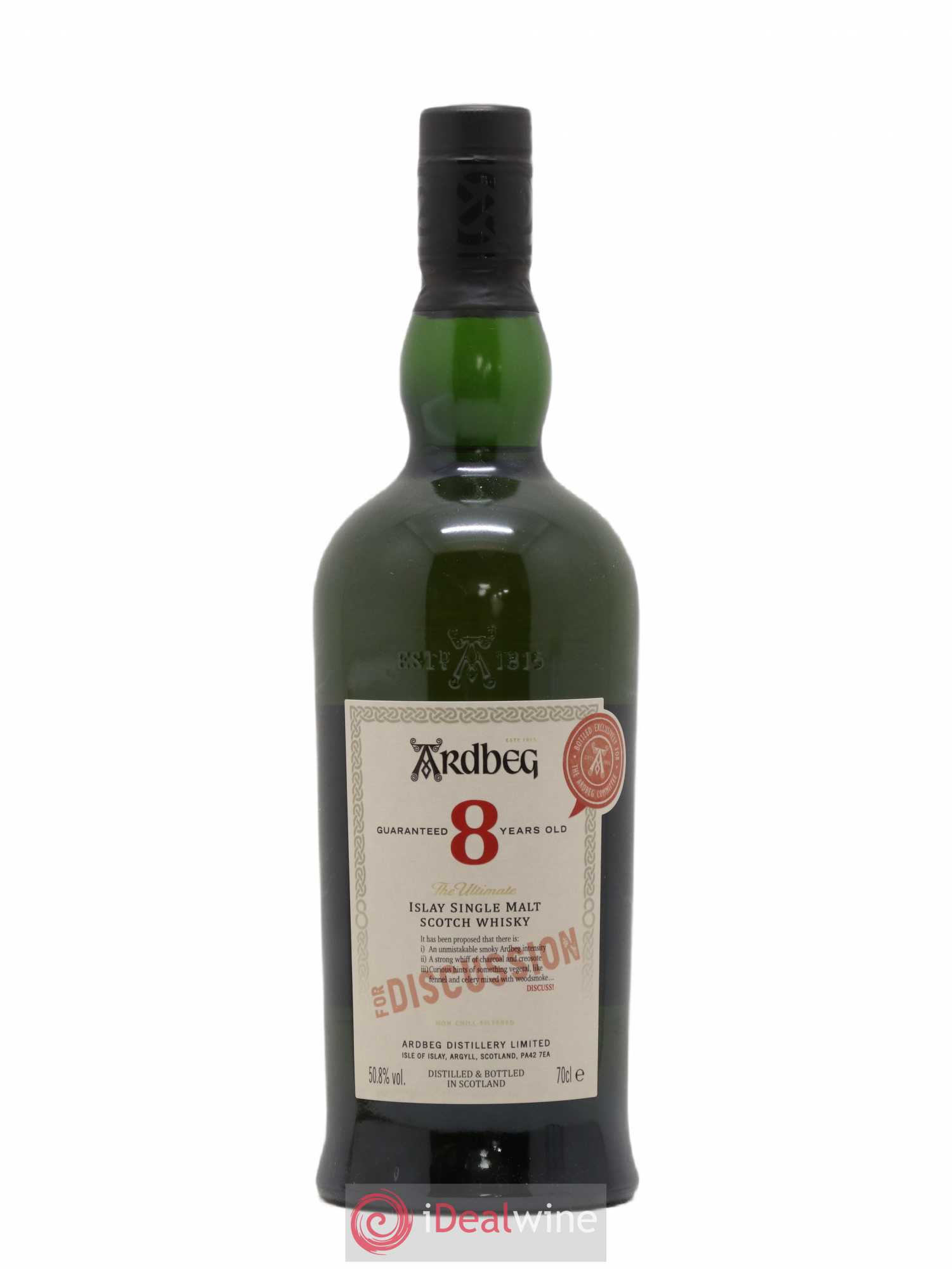 Whisky Ardbeg 8 ans For Discussion Commitee Release 50.8° - Posten von 1 Flasche - 0
