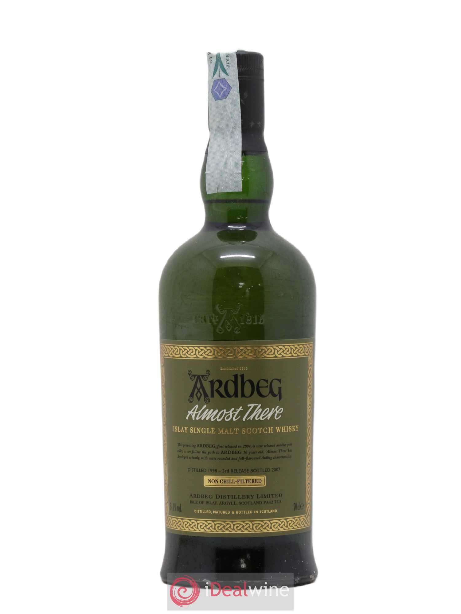 Whisky Ardbeg Almots There third release 1998-2007 54,1° non chill-filtered 1998 - Posten von 1 Flasche - 0