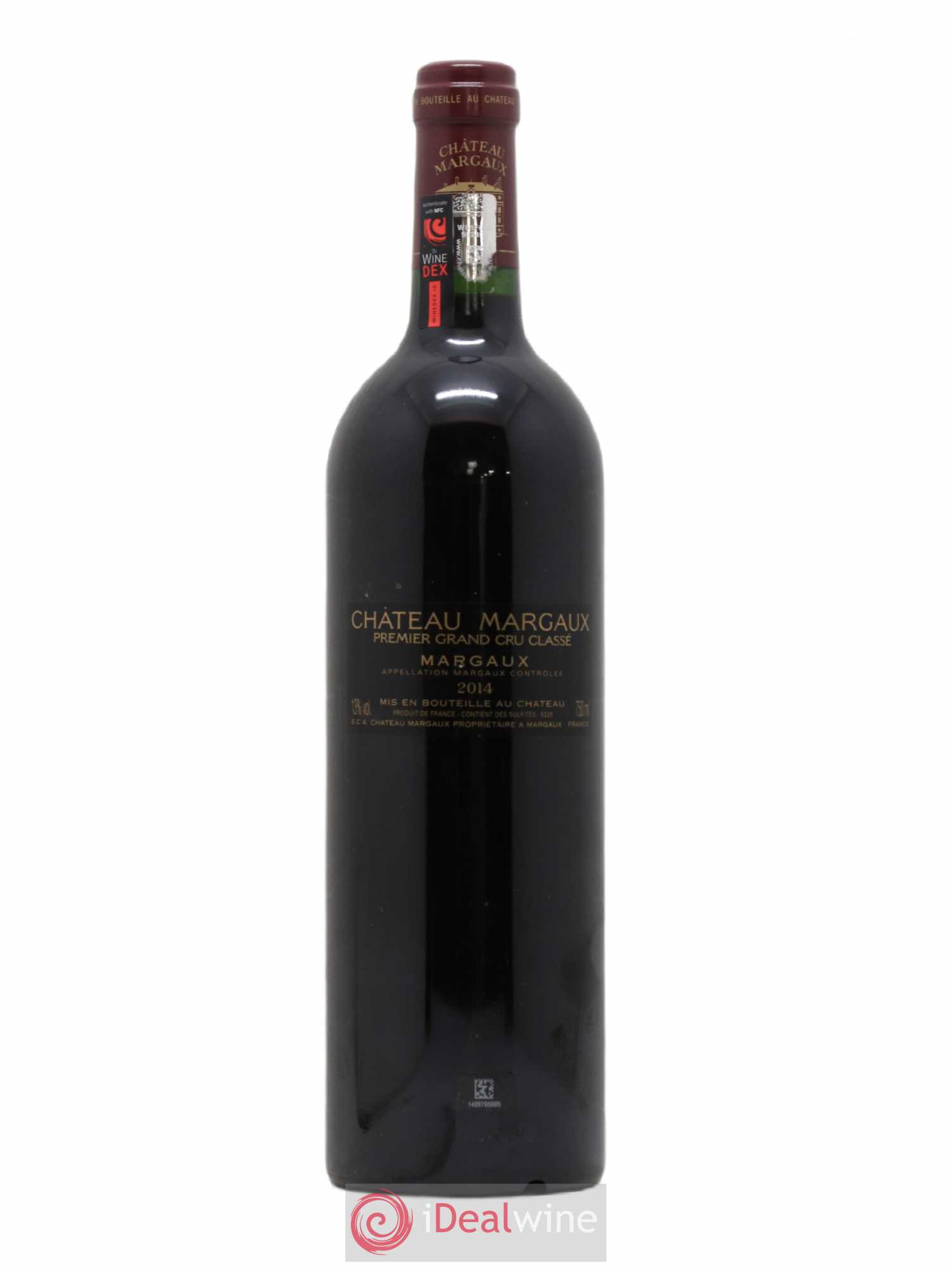 Château Margaux 1er Grand Cru Classé 2014 - Lot de 1 bouteille - 1