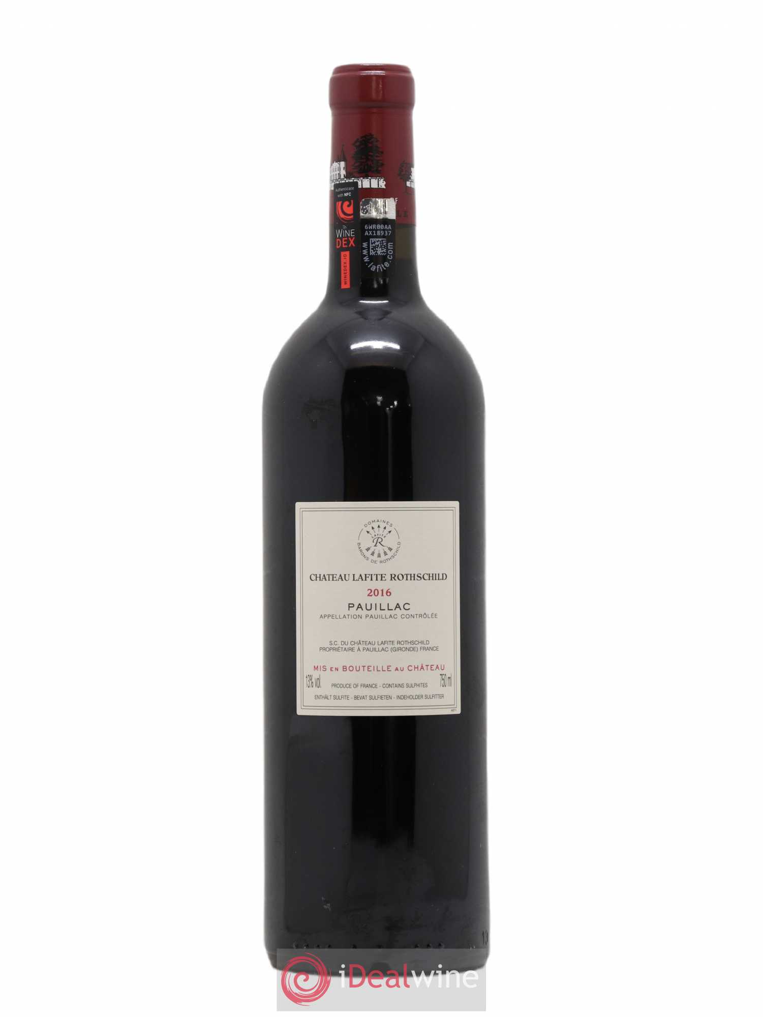 Château Lafite Rothschild 1er Grand Cru Classé 2016 - Lot de 1 bouteille - 1