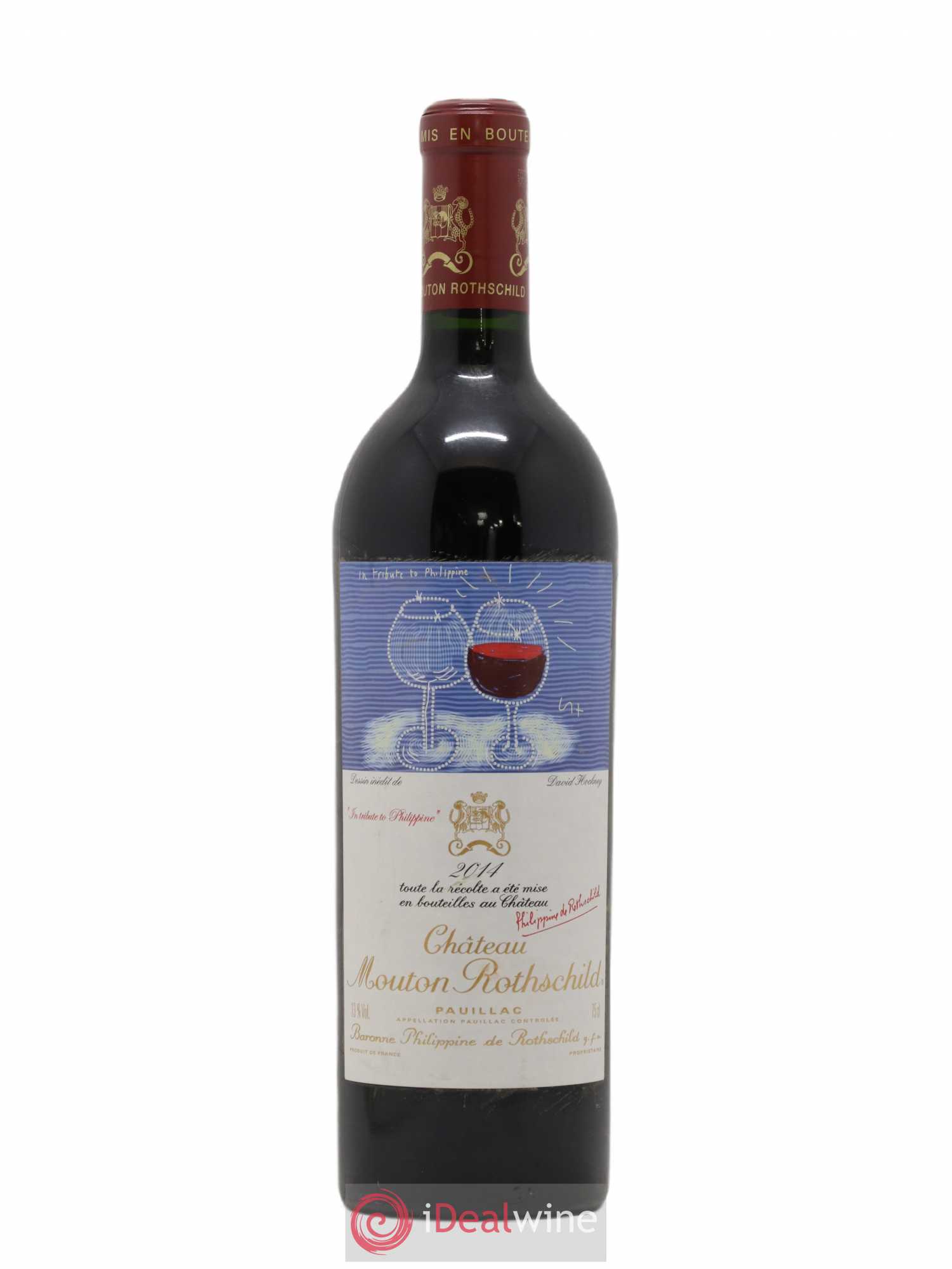 Château Mouton Rothschild 1er Grand Cru Classé 2014 - Lot de 1 bouteille - 0