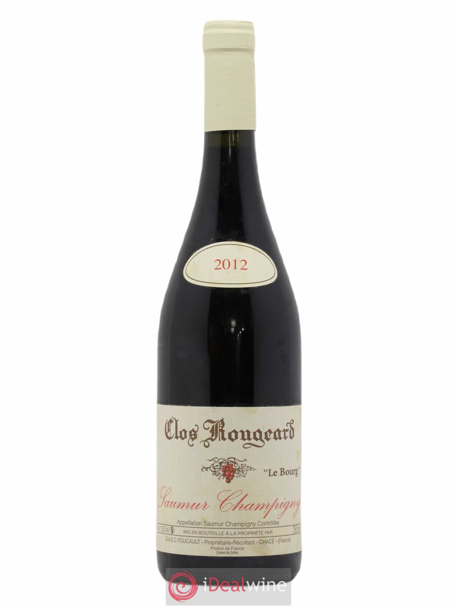 Saumur-Champigny Le Bourg Clos Rougeard 2012 - Lot de 1 bouteille - 0