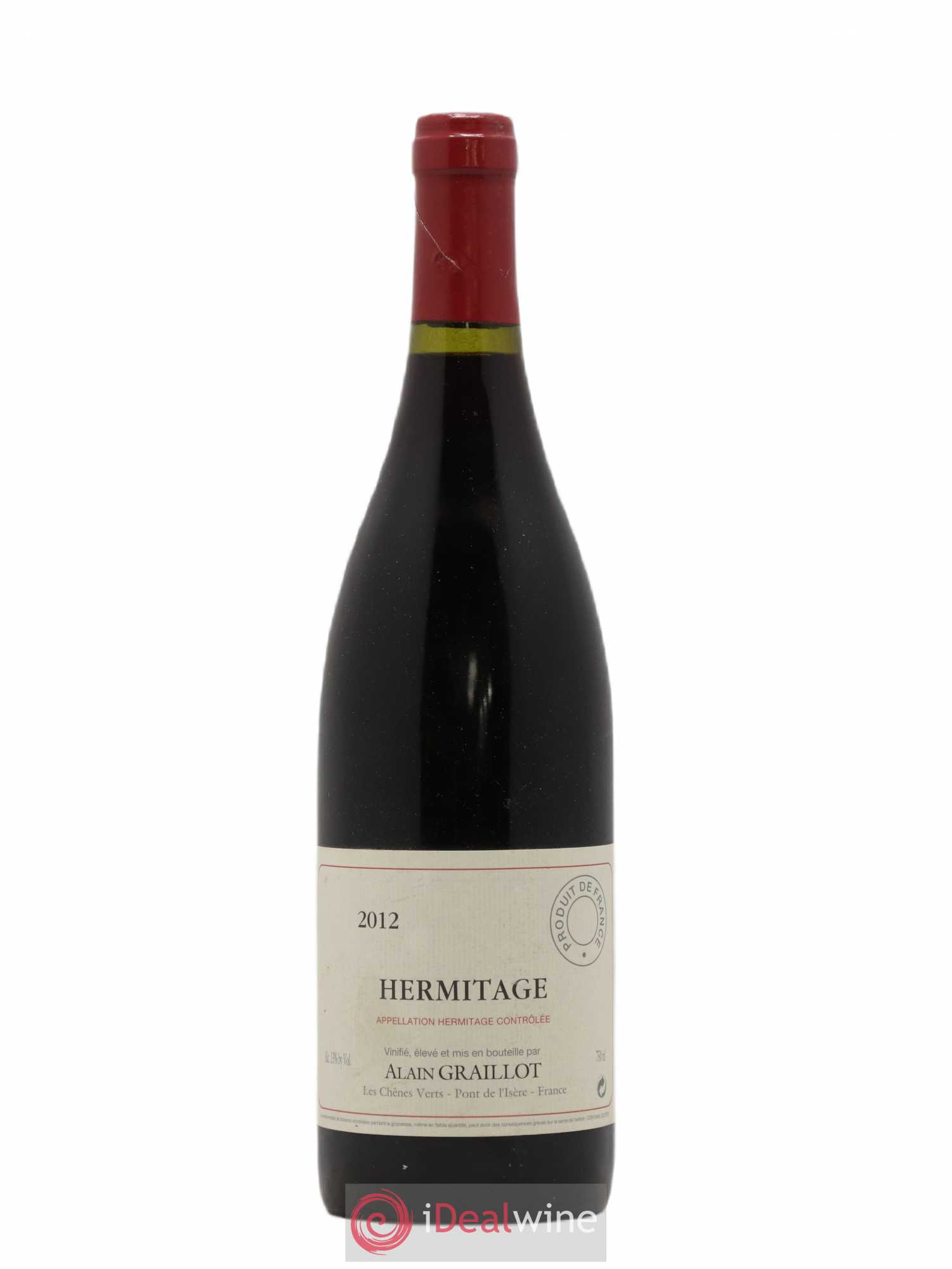 Hermitage Domaine Graillot 2012 - Lot de 1 bouteille - 0