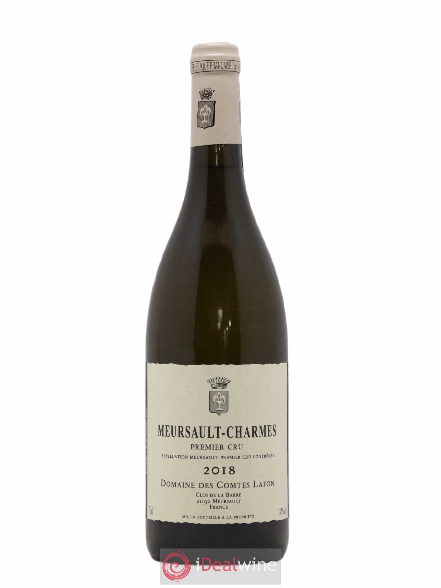 Meursault 1er Cru Charmes Comtes Lafon (Domaine des) 2018 - Lot de 1 bouteille - 0