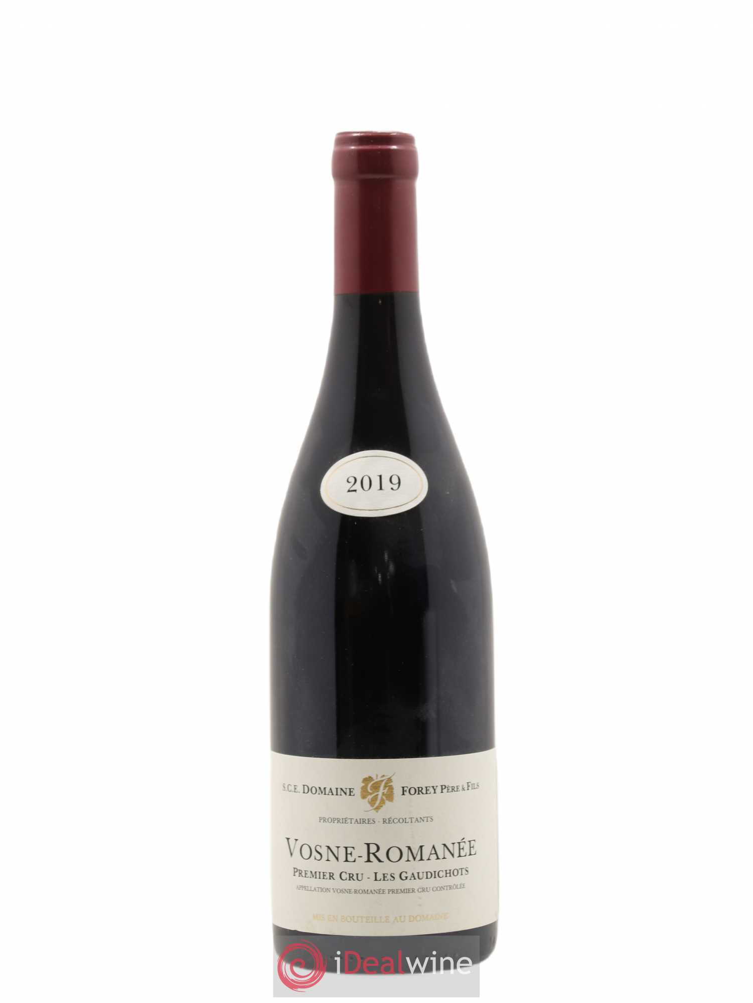 Vosne-Romanée 1er Cru Les Gaudichots Forey Père et Fils (Domaine) 2019 - Lot de 1 bouteille - 0