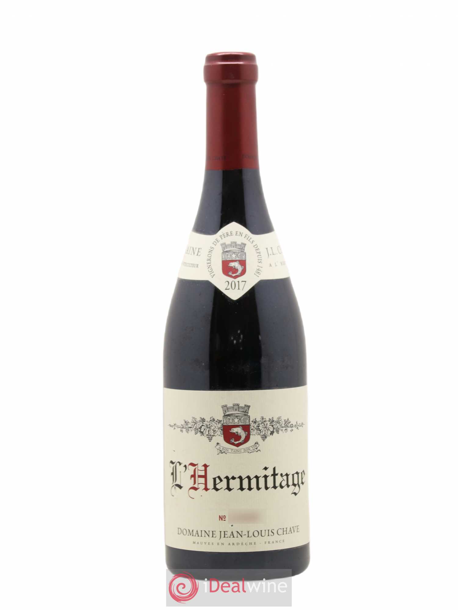 Hermitage Jean-Louis Chave 2017 - Lot de 1 bouteille - 0