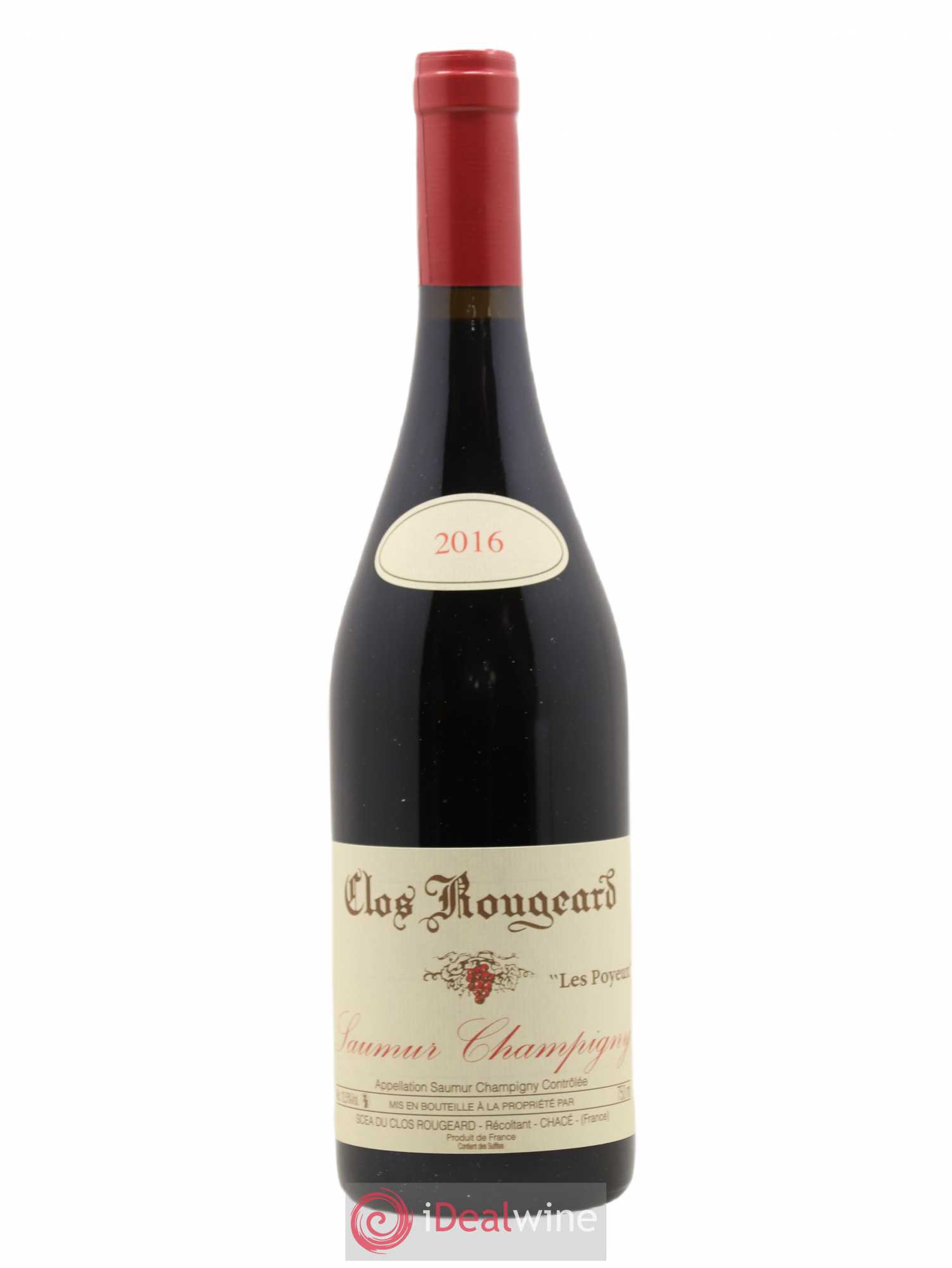Saumur-Champigny Les Poyeux Clos Rougeard 2016 - Lot de 1 bouteille - 0