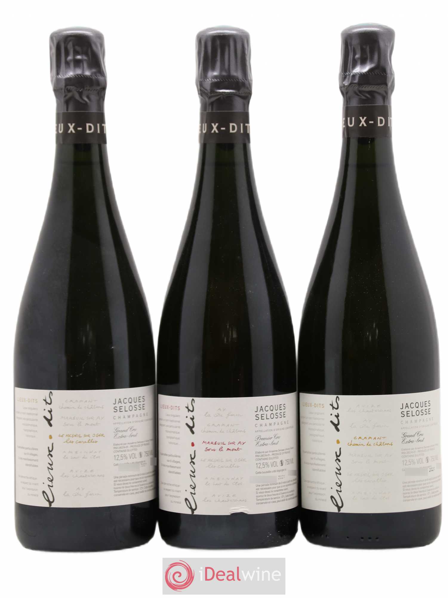 Caisse Collection Lieux-dits Jacques Selosse - Lot de 6 bouteilles - 2