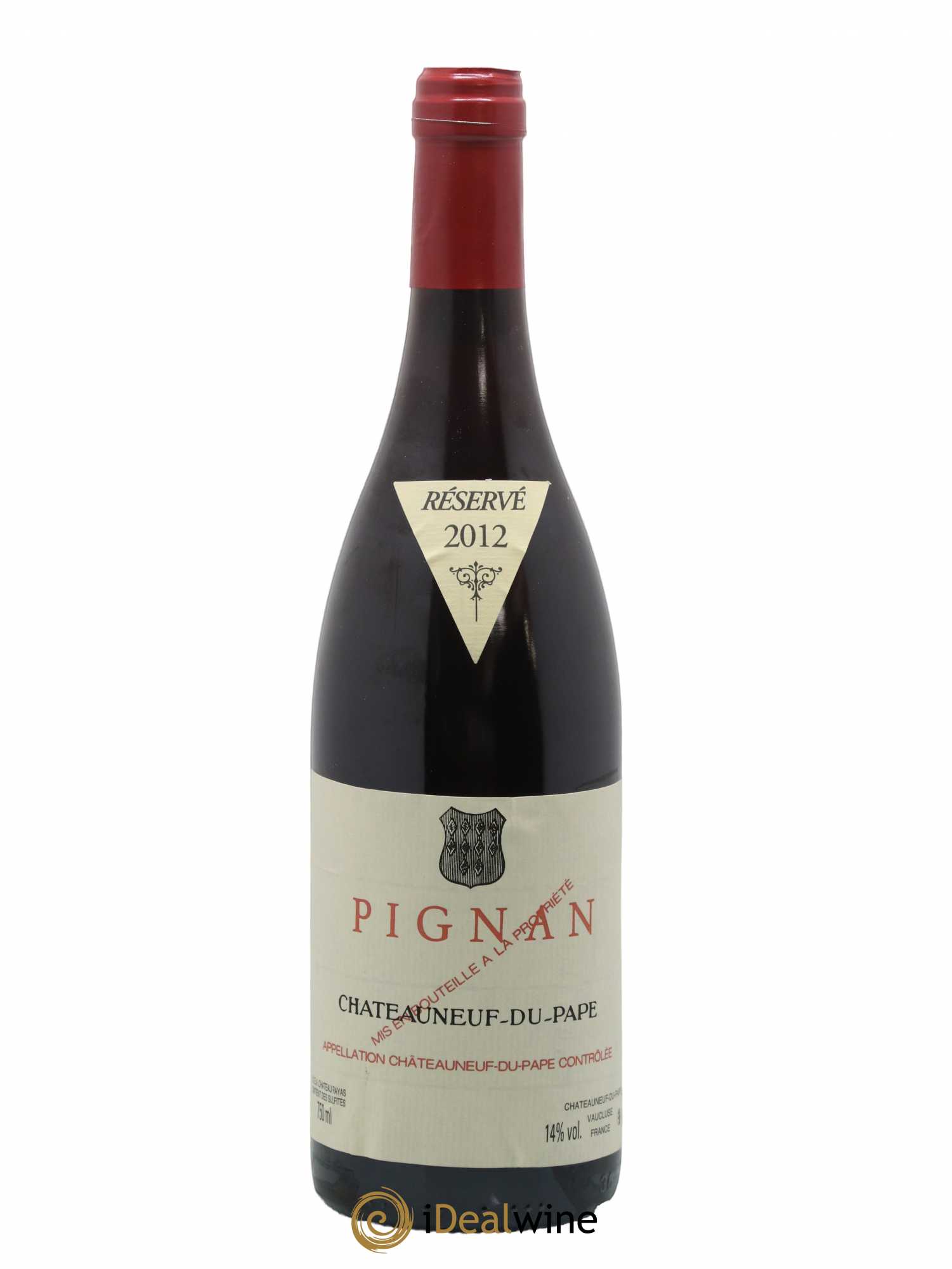 Châteauneuf-du-Pape Pignan Emmanuel Reynaud 2012 - Lot de 1 bouteille - 0