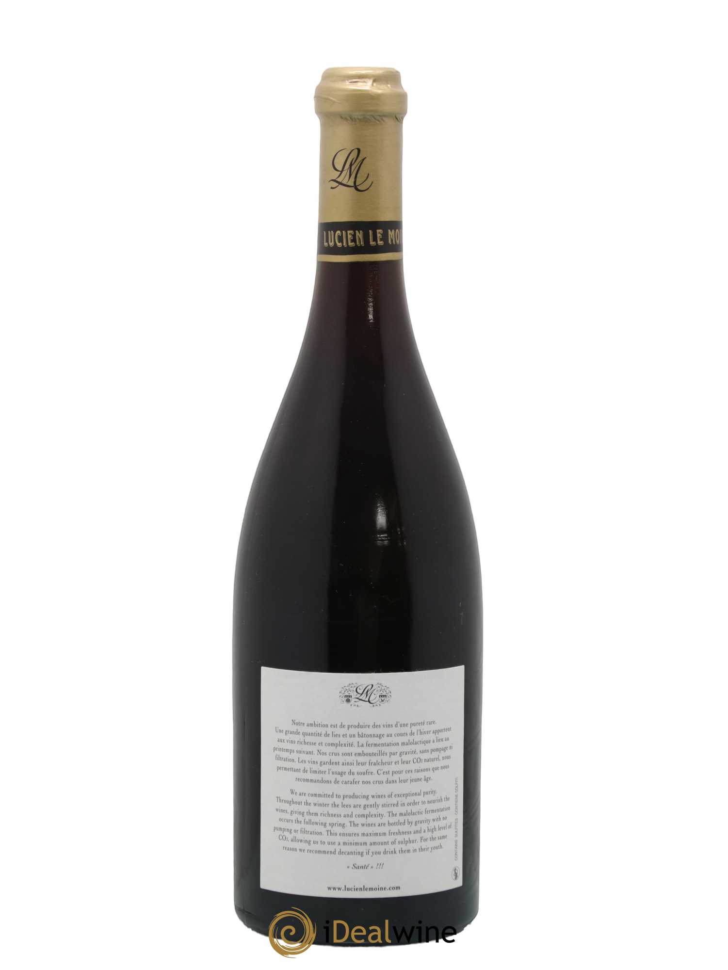 Chambertin Clos de Bèze Grand Cru Lucien Le Moine 2014 - Lot de 1 bouteille - 1