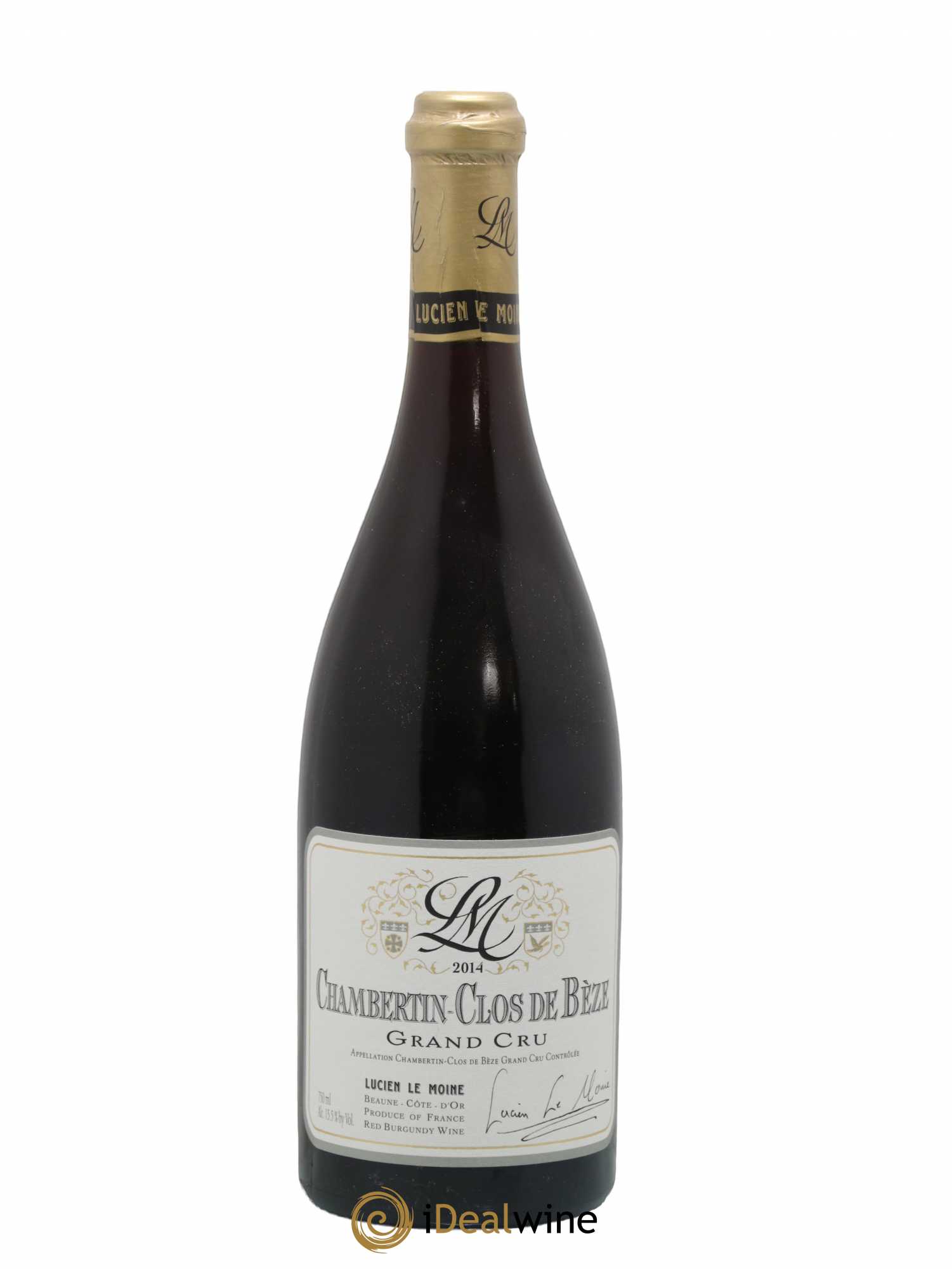 Chambertin Clos de Bèze Grand Cru Lucien Le Moine 2014 - Lot de 1 bouteille - 0