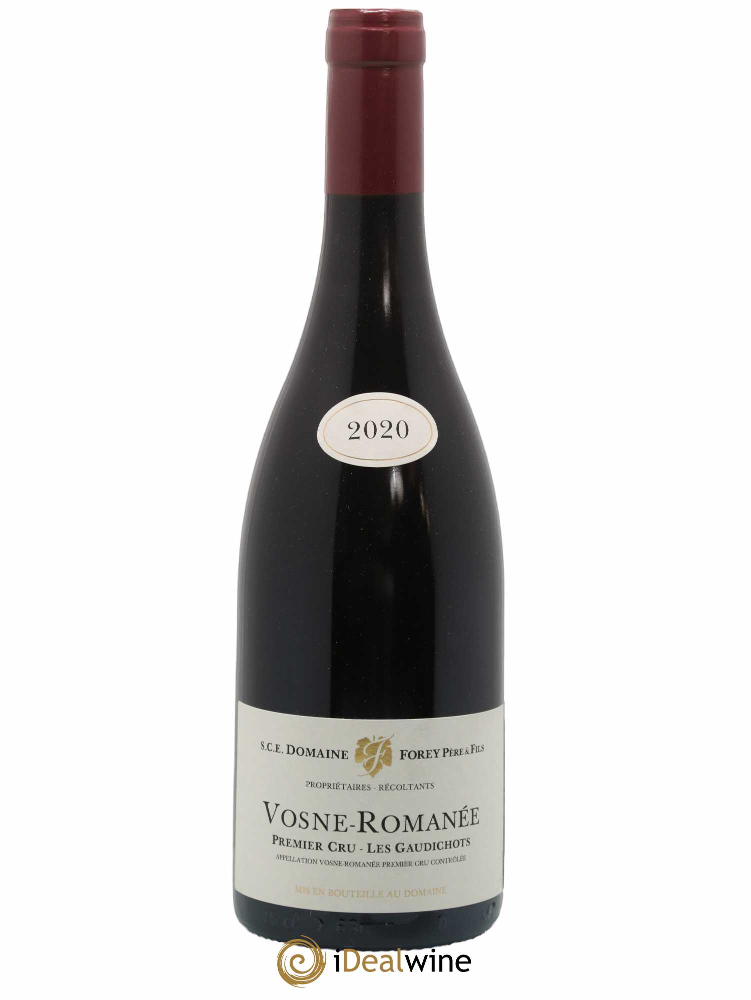Vosne-Romanée 1er Cru Les Gaudichots Forey Père et Fils (Domaine) 2020 - Lot de 1 bouteille - 0