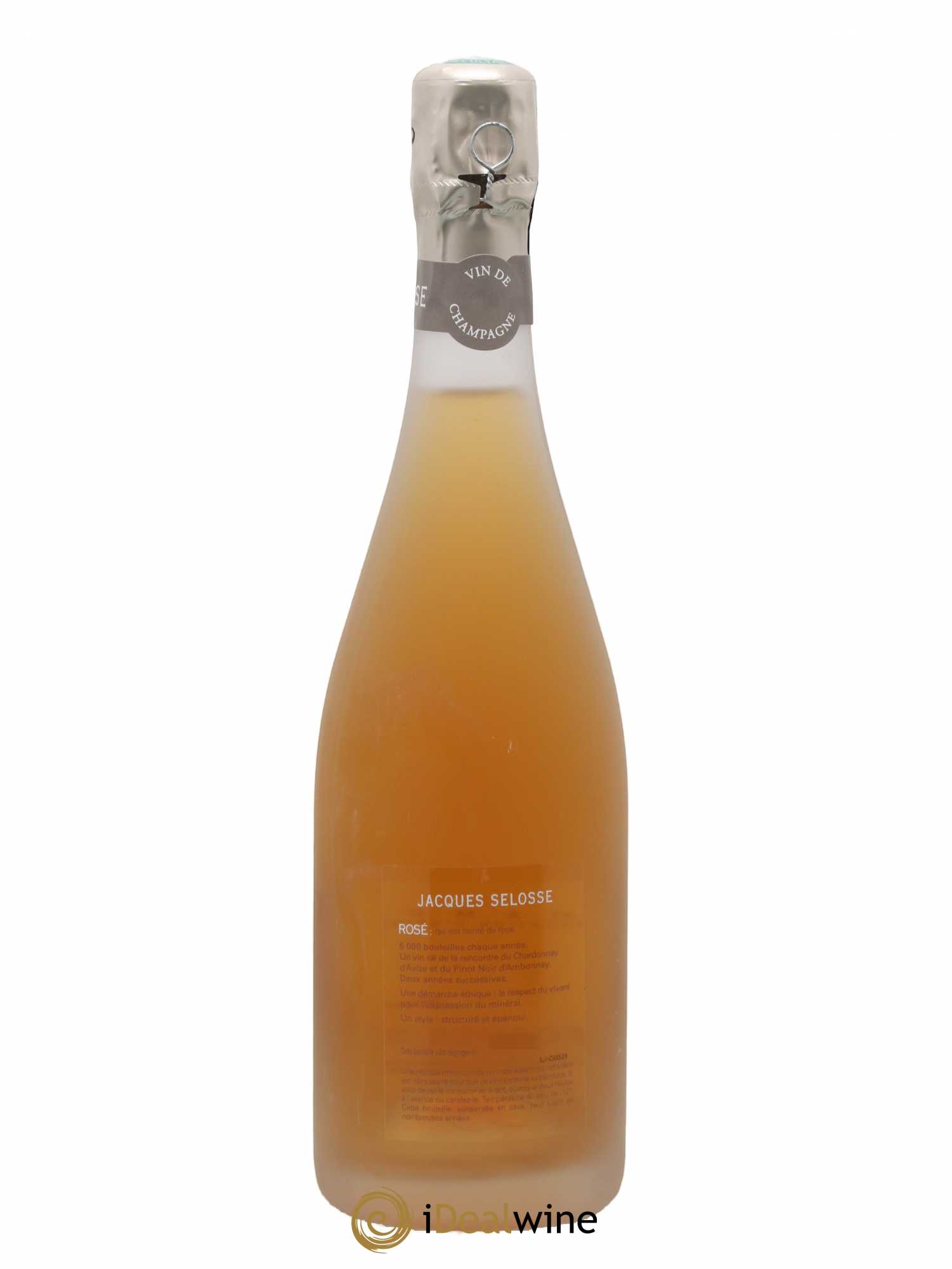 Rosé Brut Jacques Selosse - Lot de 1 bouteille - 1