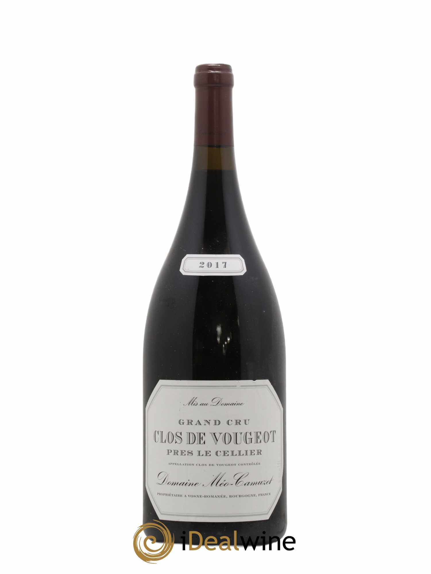 Clos de Vougeot Grand Cru Près le Cellier Méo-Camuzet (Domaine) 2017 - Lot de 1 magnum - 0