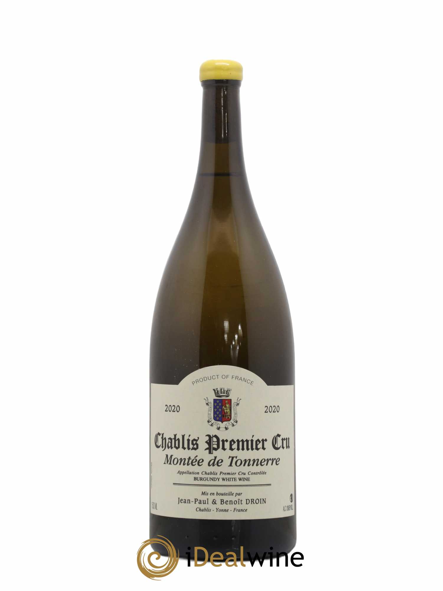 Chablis 1er Cru Montée de Tonnerre Jean-Paul & Benoît Droin (Domaine) 2020 - Lot de 1 magnum - 0