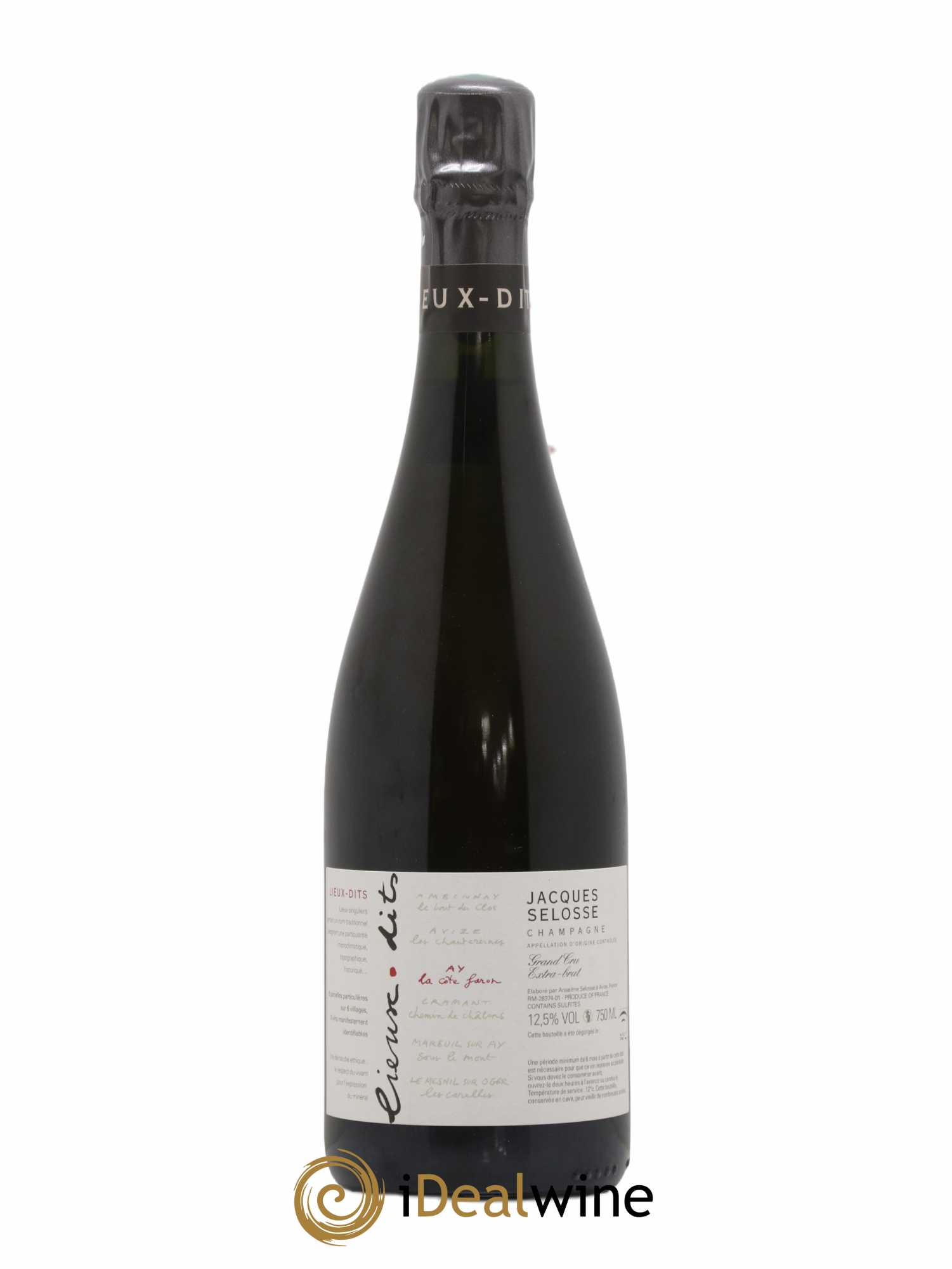 La Côte Faron Blanc de Noirs Grand Cru Extra-Brut Jacques Selosse - Lot de 1 bouteille - 0