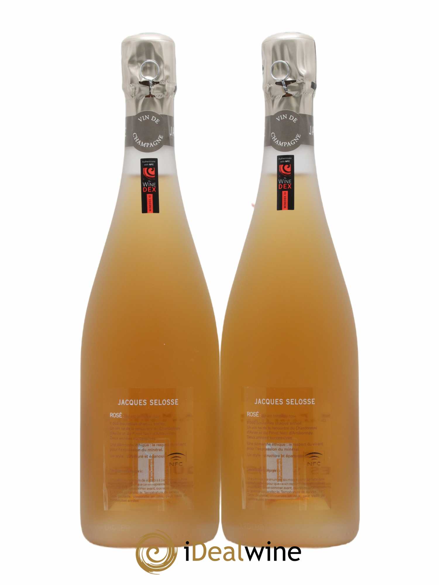 Rosé Brut Jacques Selosse - Lot de 2 bouteilles - 1