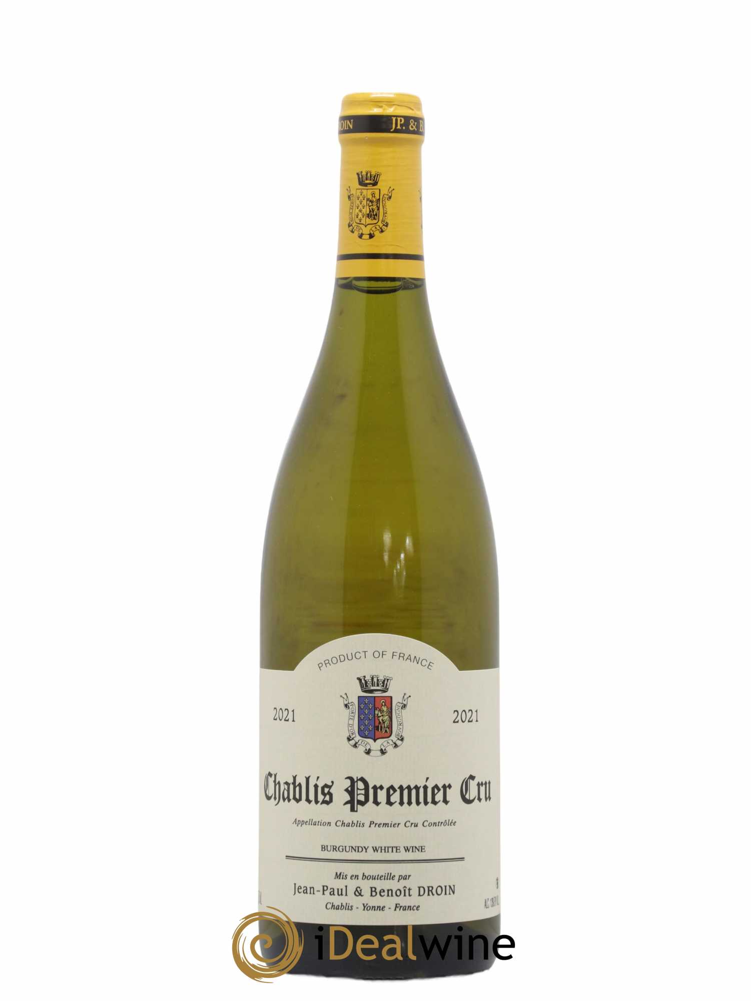 Chablis 1er Cru Jean-Paul & Benoît Droin 2021 - Posten von 1 Flasche - 0