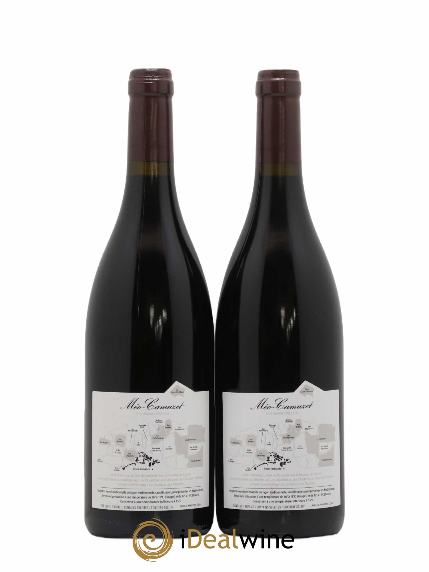 Corton Grand Cru La Vigne au Saint Méo-Camuzet (Domaine) 2019 - Lot de 2 bouteilles - 1