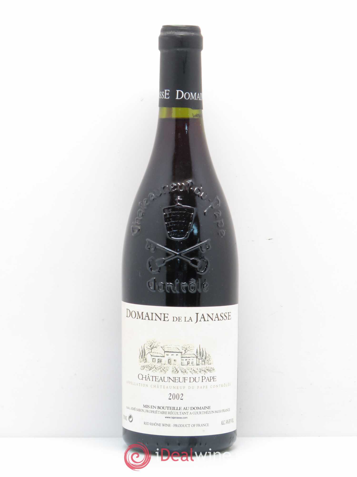 Châteauneuf-du-Pape La Janasse (Domaine de) 2002 - Lot de 1 bouteille - 0