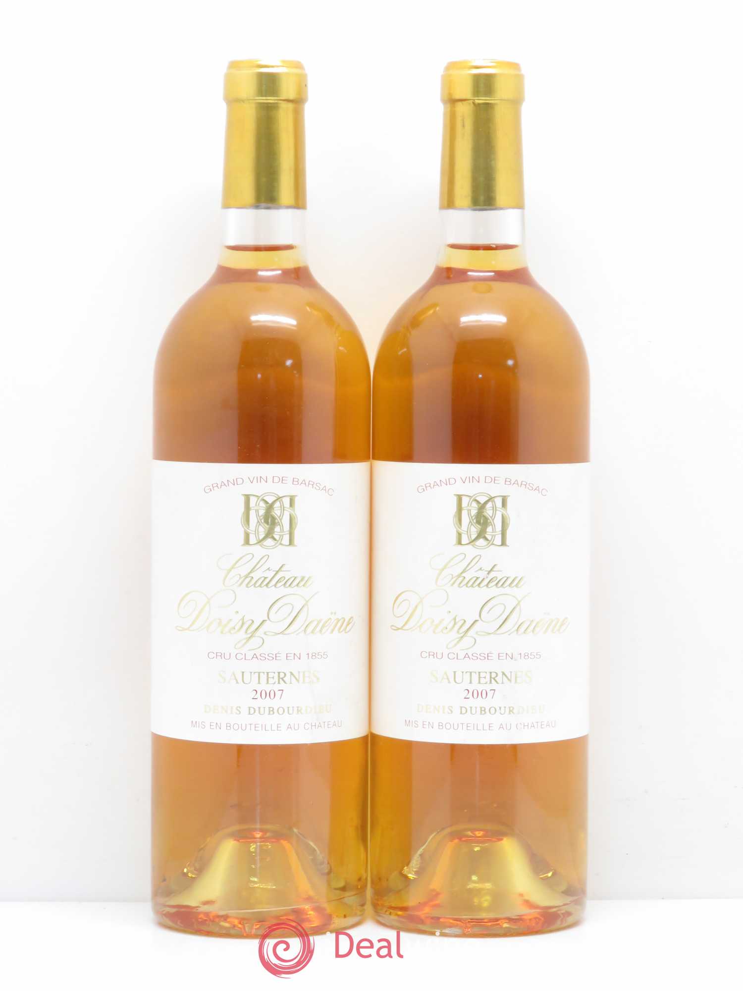 Château Doisy Daëne 2ème Grand Cru Classé 2007 - Lotto di 2 bottiglie - 0