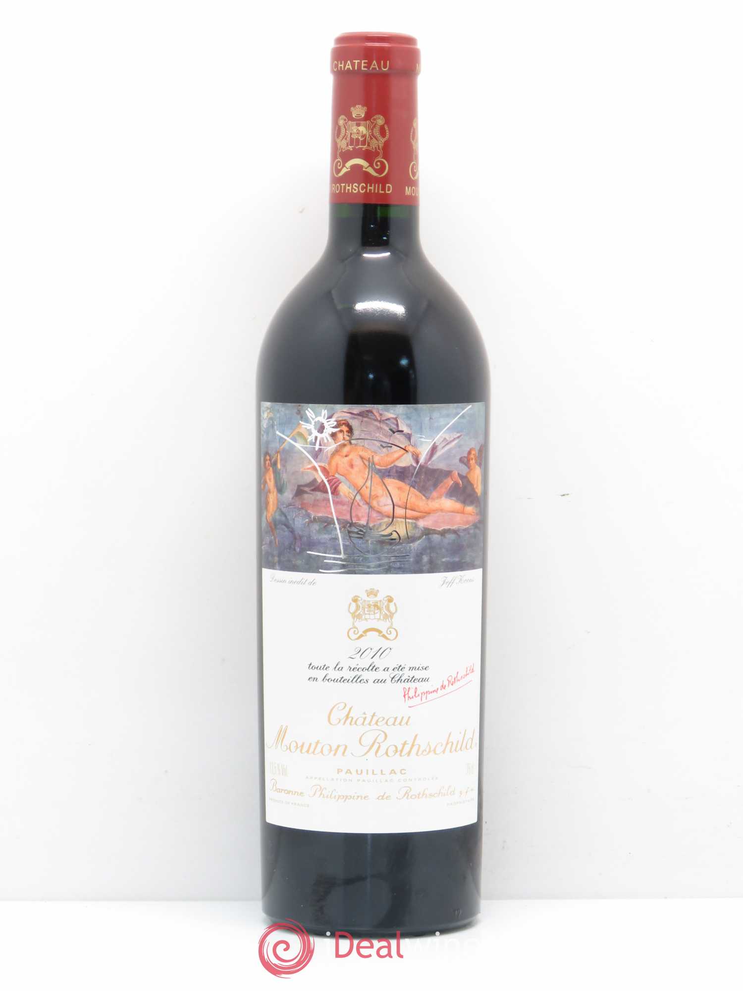 Château Mouton Rothschild 1er Grand Cru Classé 2010 - Lot de 1 bouteille - 0
