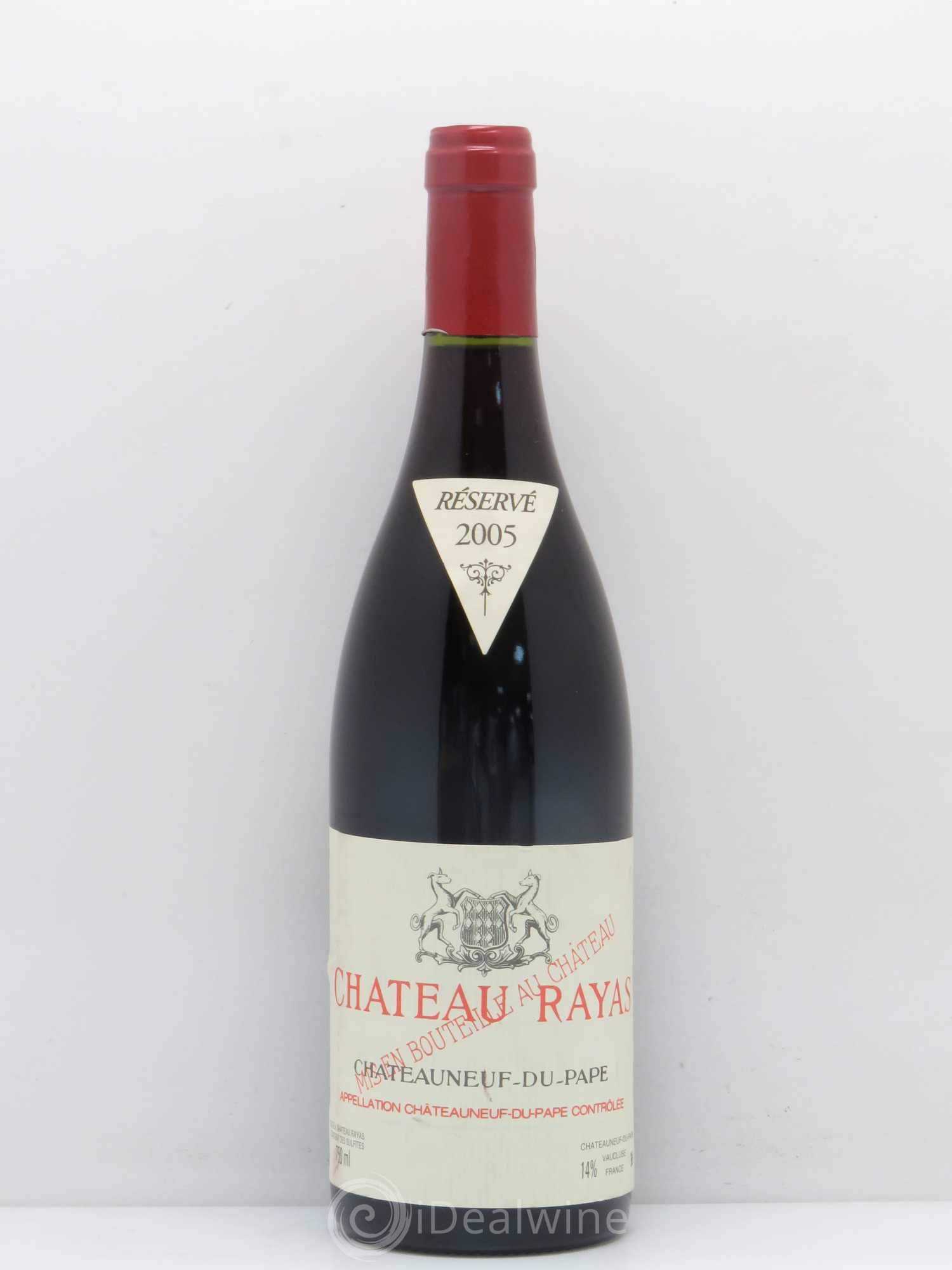 Châteauneuf-du-Pape Château Rayas Emmanuel Reynaud 2005 - Lot de 1 bouteille - 0