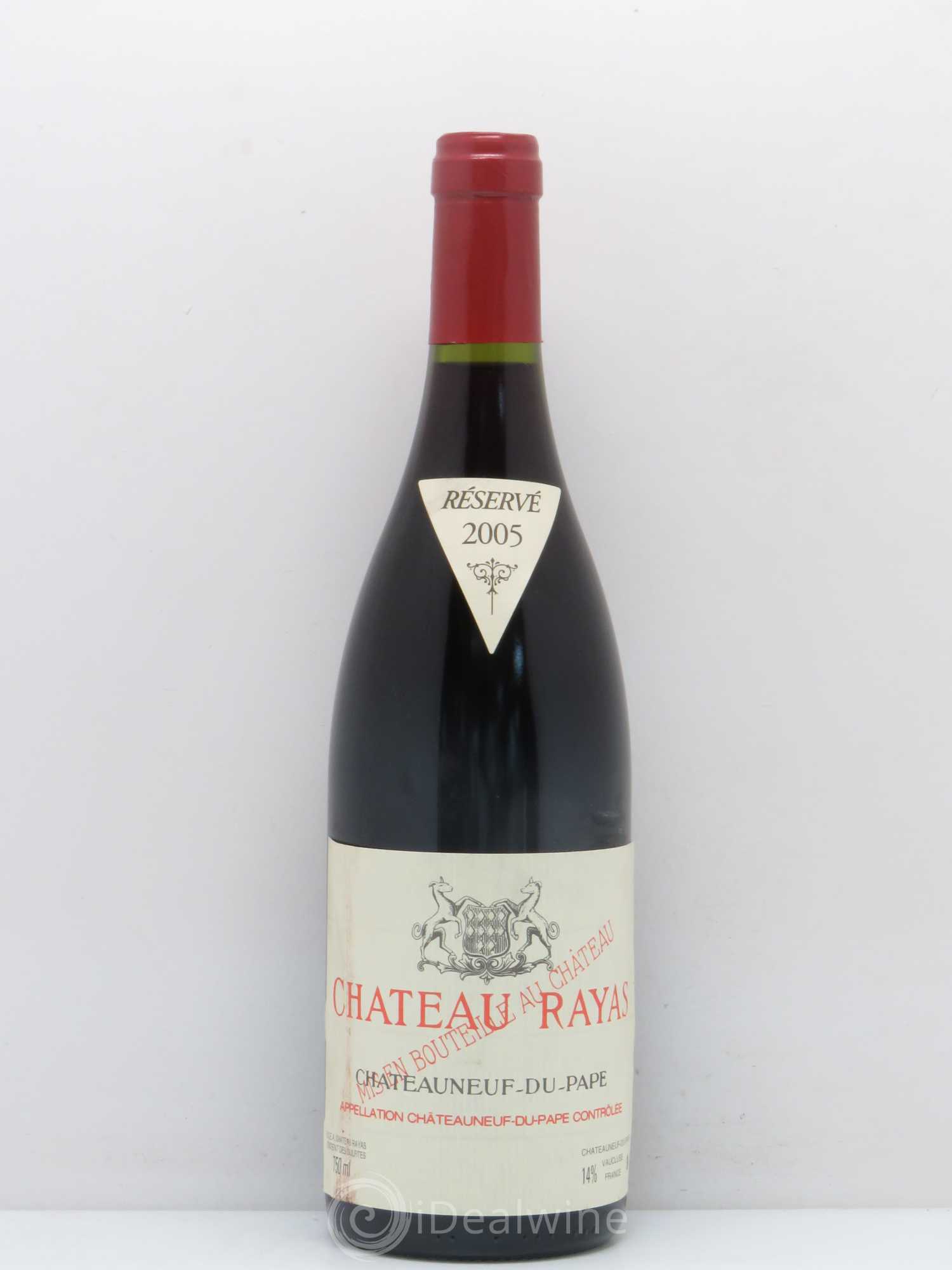 Châteauneuf-du-Pape Château Rayas Emmanuel Reynaud 2005 - Lot de 1 bouteille - 0