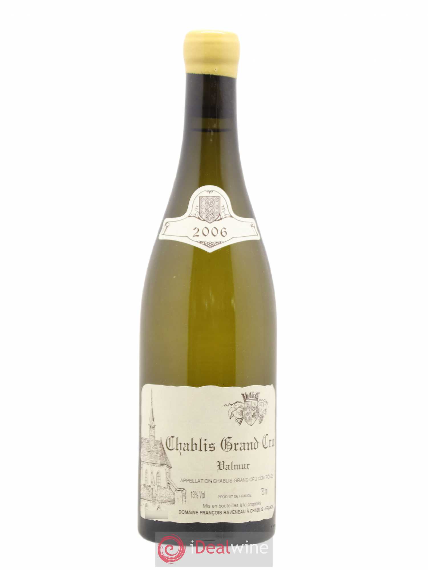 Chablis Grand Cru Valmur Raveneau (Domaine) 2006 - Lot de 1 bouteille - 0