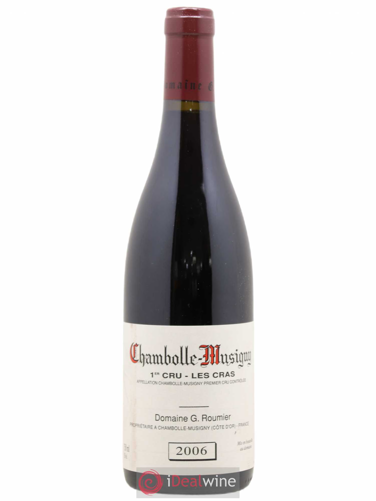 Chambolle-Musigny 1er Cru Les Cras Georges Roumier (Domaine) 2006 - Lot de 1 bouteille - 0