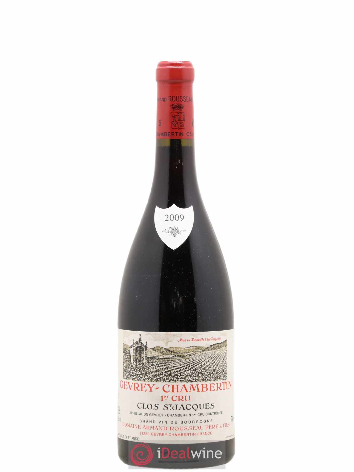Gevrey-Chambertin 1er Cru Clos Saint-Jacques Armand Rousseau (Domaine) 2009 - Lot de 1 bouteille - 0