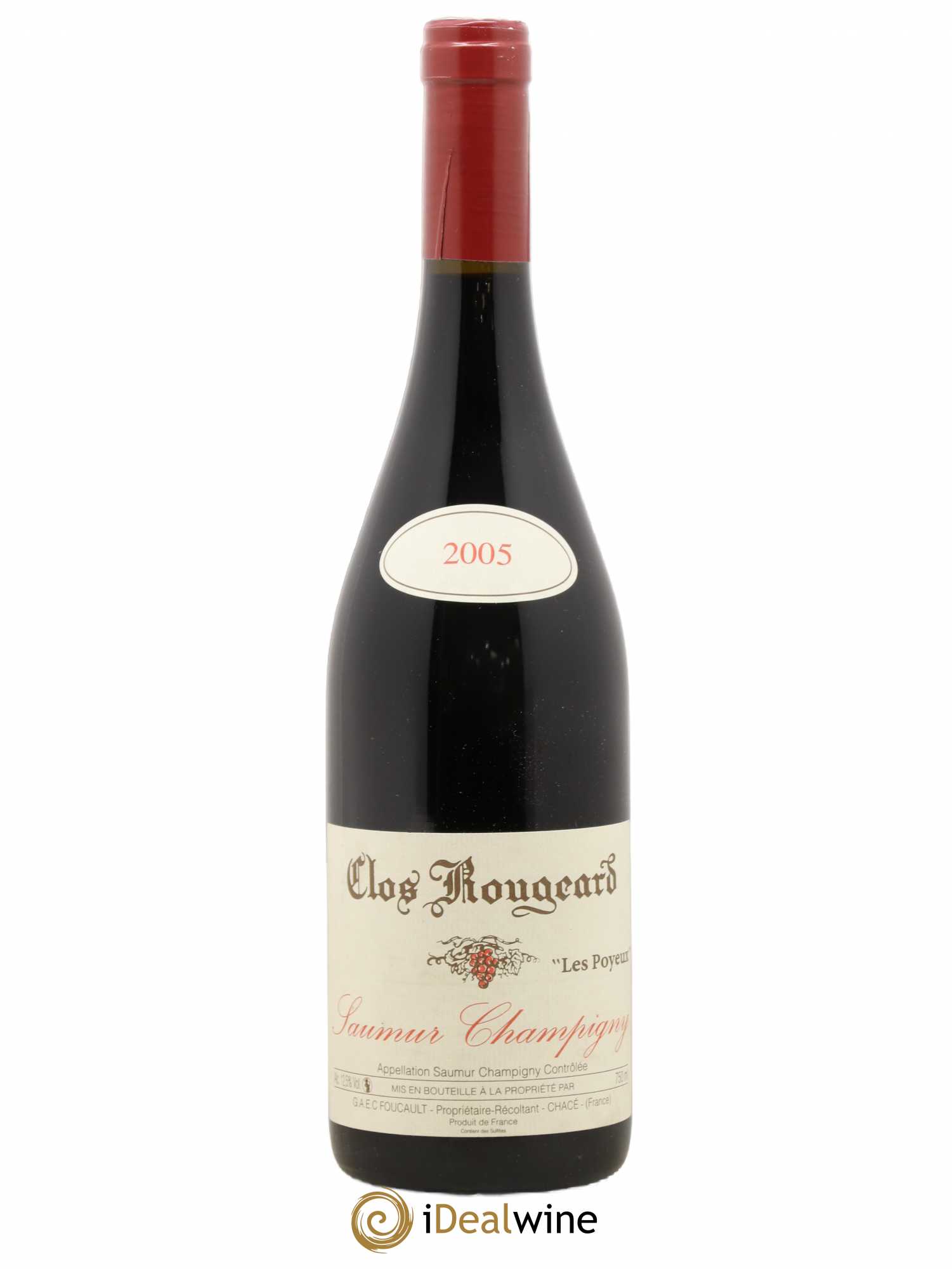 Saumur-Champigny Les Poyeux Clos Rougeard 2005 - Lot de 1 bouteille - 0
