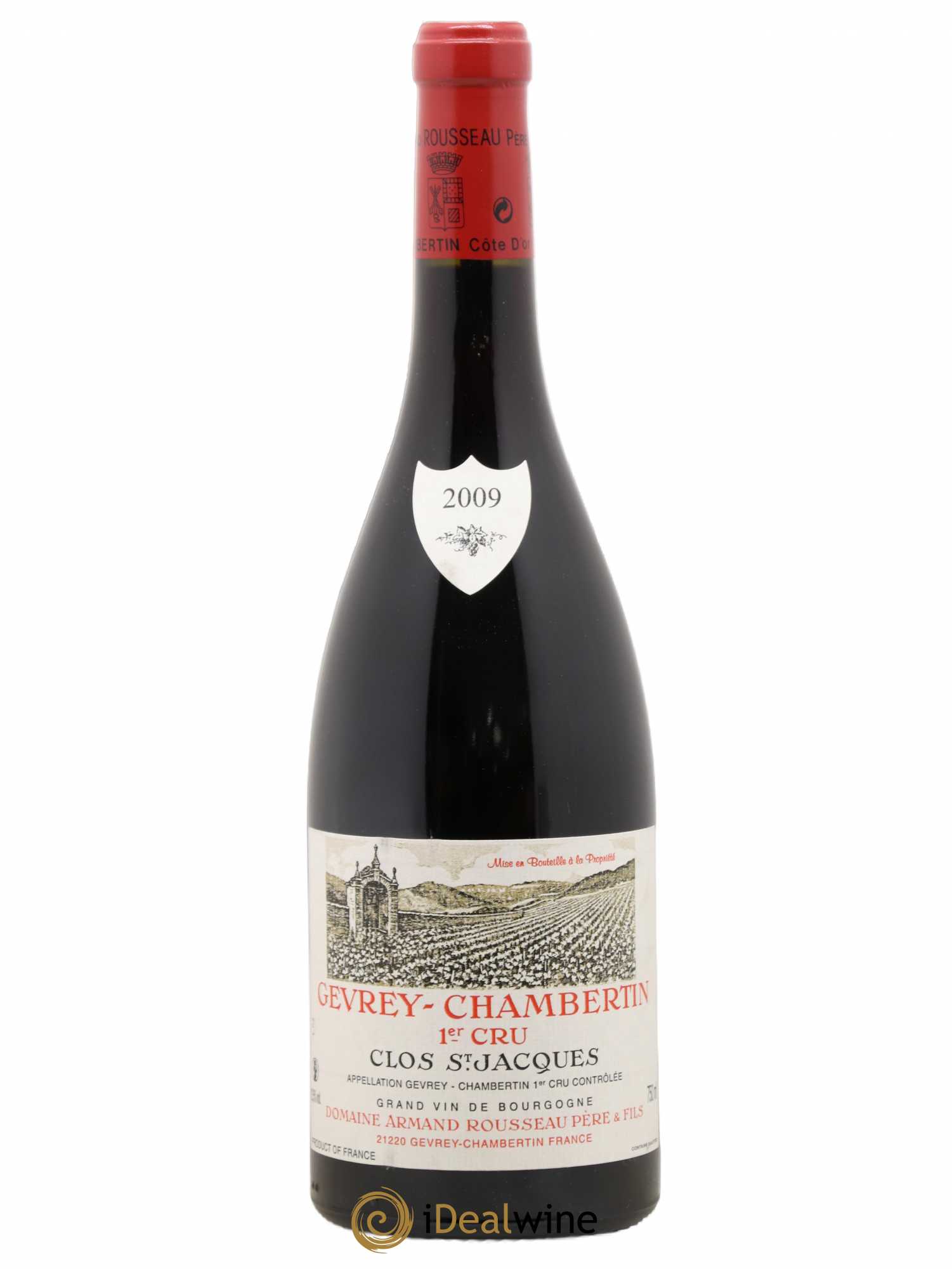 Gevrey-Chambertin 1er Cru Clos Saint-Jacques Armand Rousseau (Domaine) 2009 - Lot de 1 bouteille - 0
