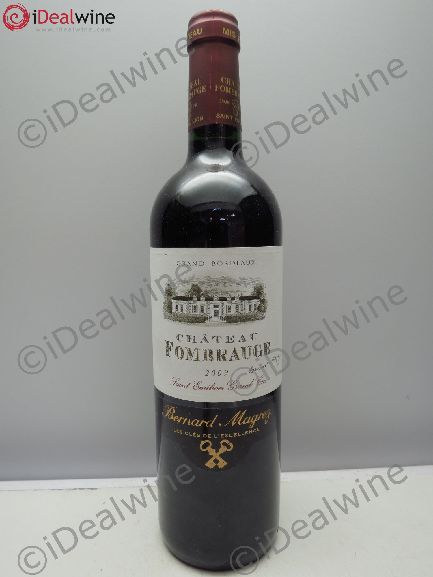Château Fombrauge Grand Cru Classé (sans prix de réserve / no reserve) 2009 - Posten von 1 Flasche - 0