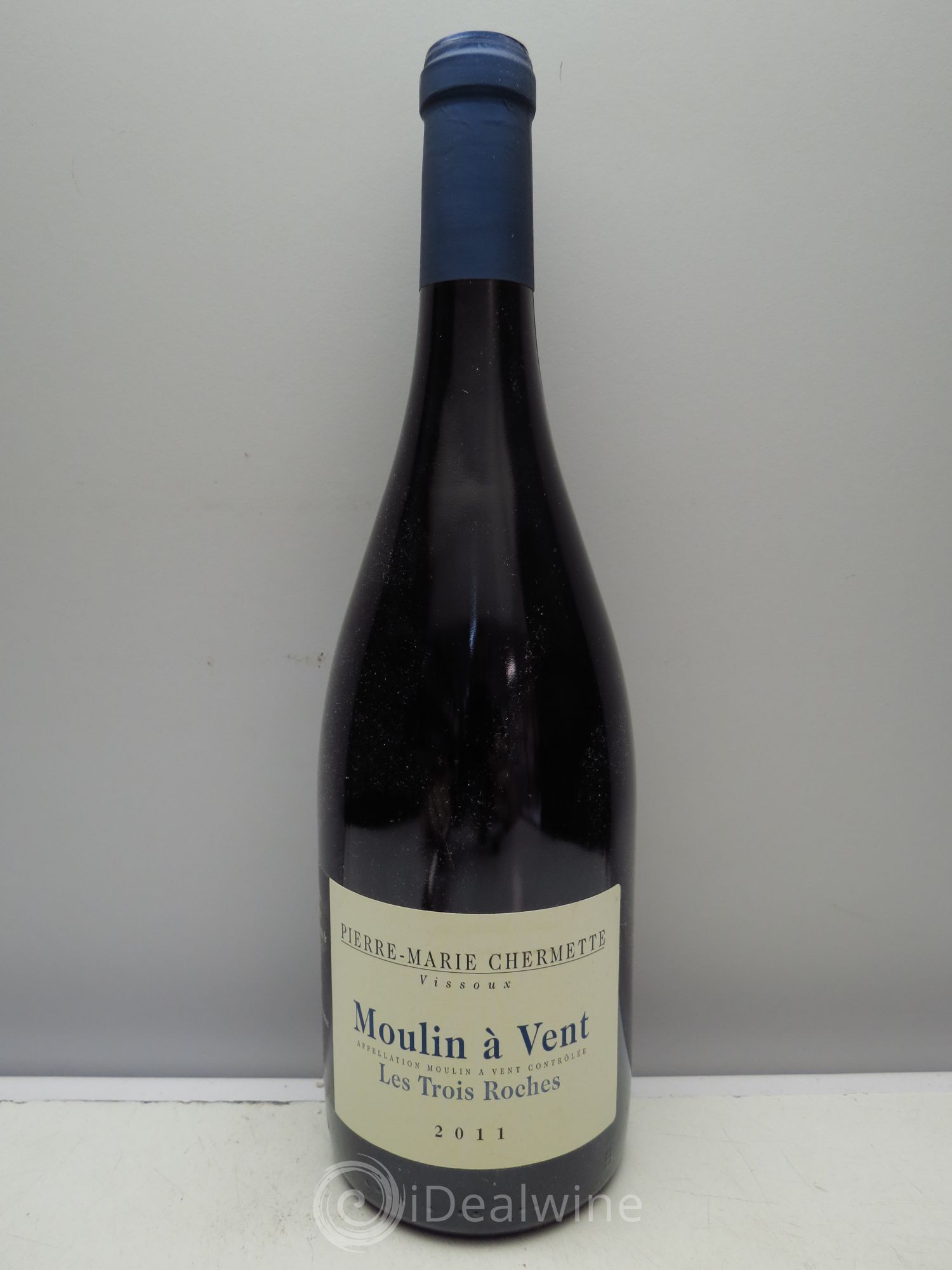 Moulin-à-Vent Les Trois Roches - Domaine Vissoux 2011 - Posten von 1 Flasche - 0