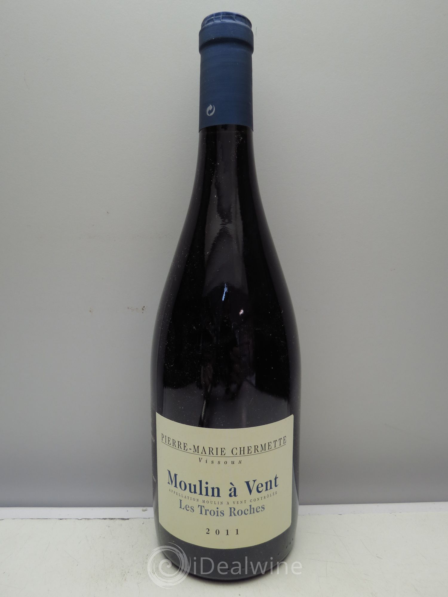 Moulin-à-Vent Les Trois Roches - Domaine Vissoux 2011 - Posten von 1 Flasche - 0