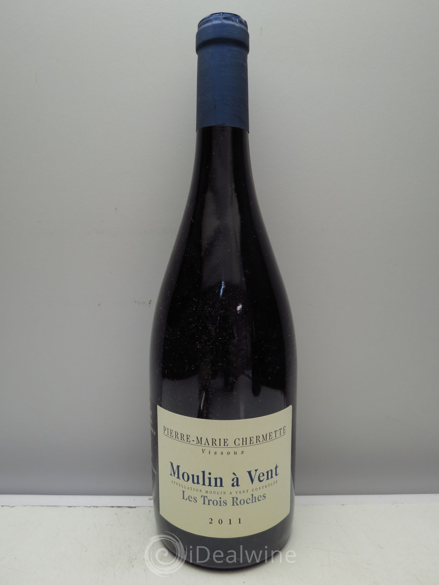 Moulin-à-Vent Les Trois Roches - Domaine Vissoux 2011 - Posten von 1 Flasche - 0